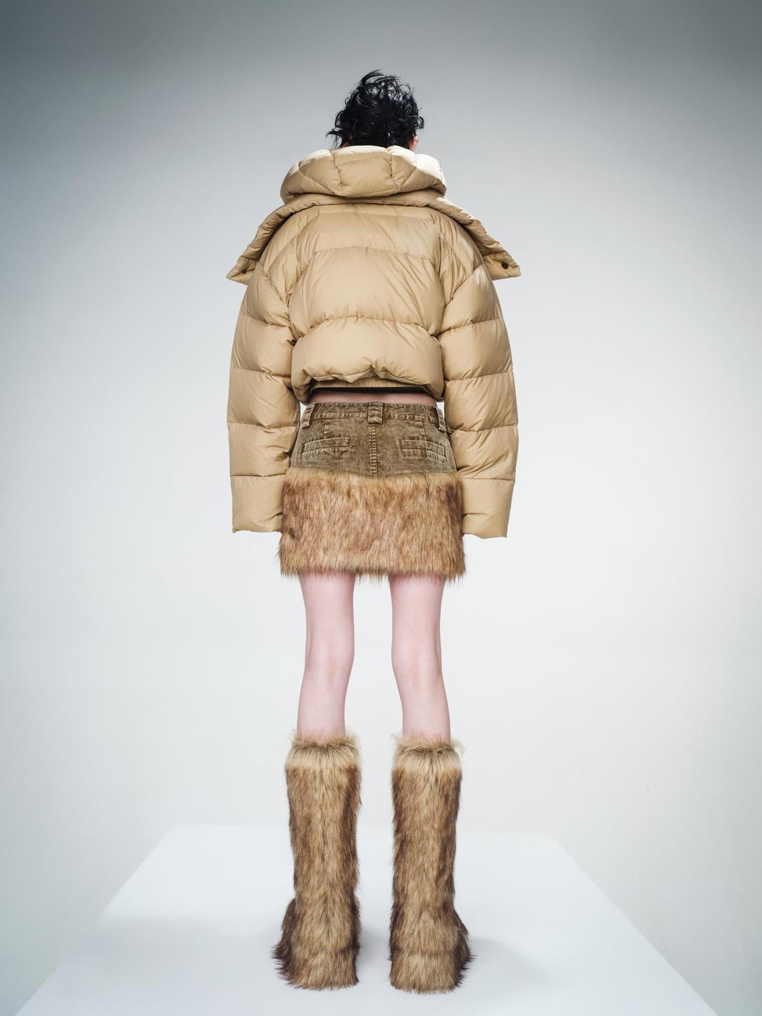 UpdateNN NORTH NODE Ultra Light Thickened Short Down Jacket With 90 Percent White Duck Feather