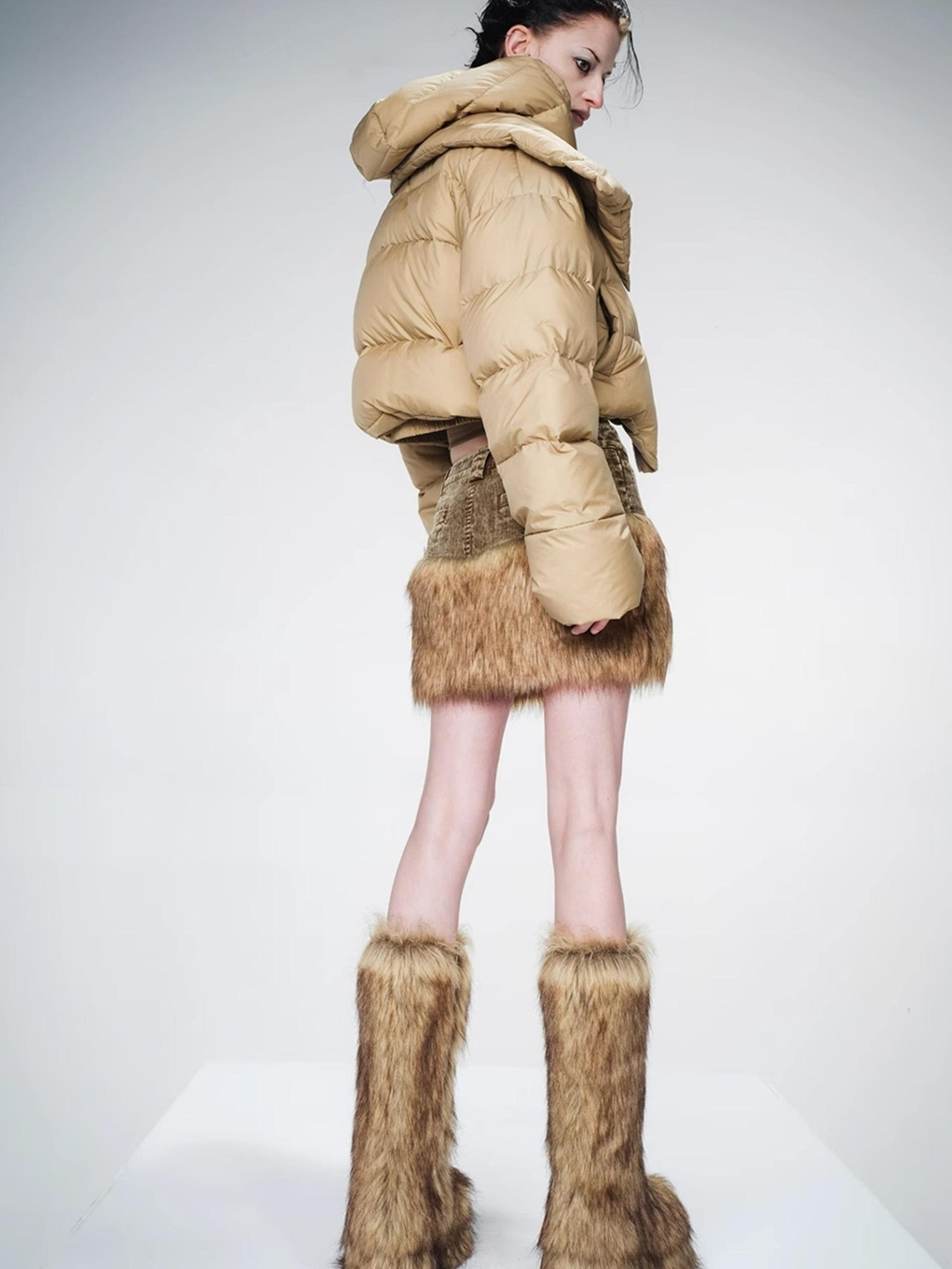 UpdateNN NORTH NODE Ultra Light Thickened Short Down Jacket With 90 Percent White Duck Feather