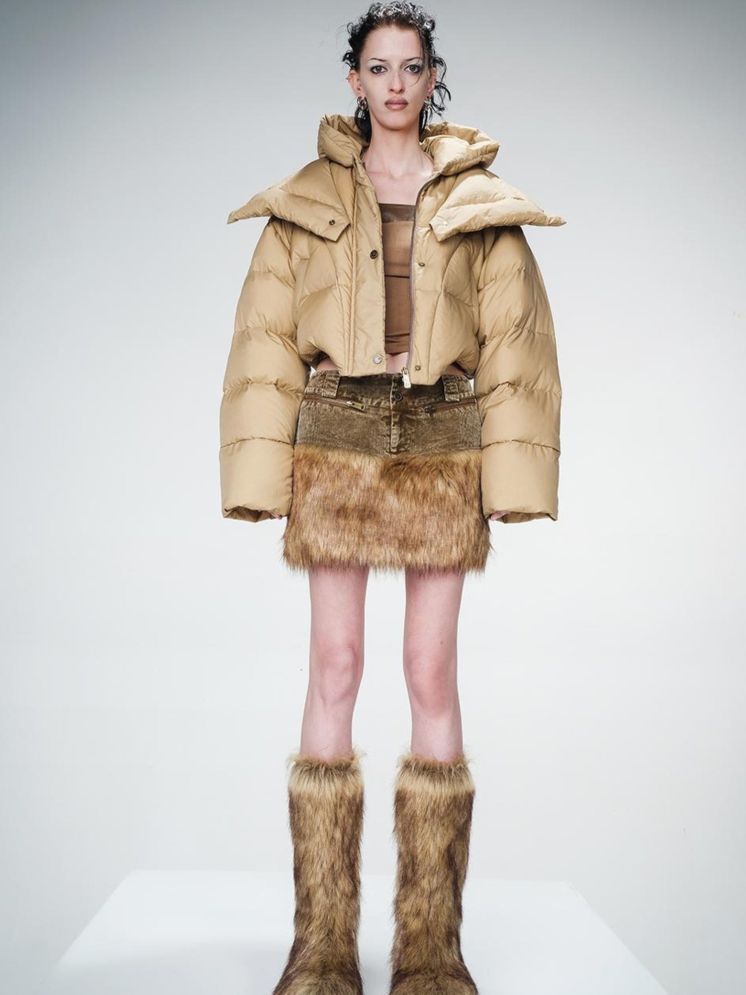 UpdateNN NORTH NODE Ultra Light Thickened Short Down Jacket With 90 Percent White Duck Feather