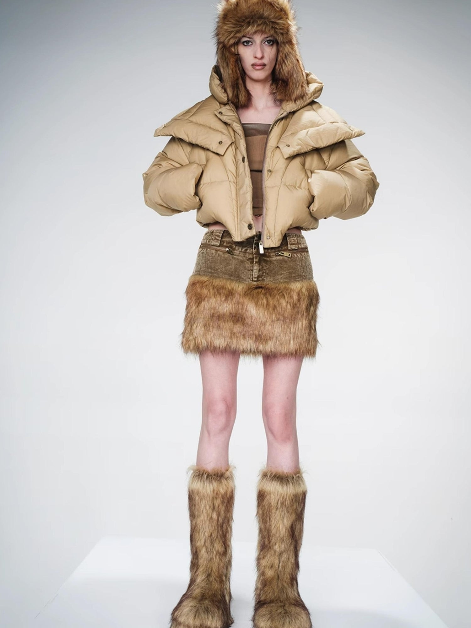 UpdateNN NORTH NODE Ultra Light Thickened Short Down Jacket With 90 Percent White Duck Feather