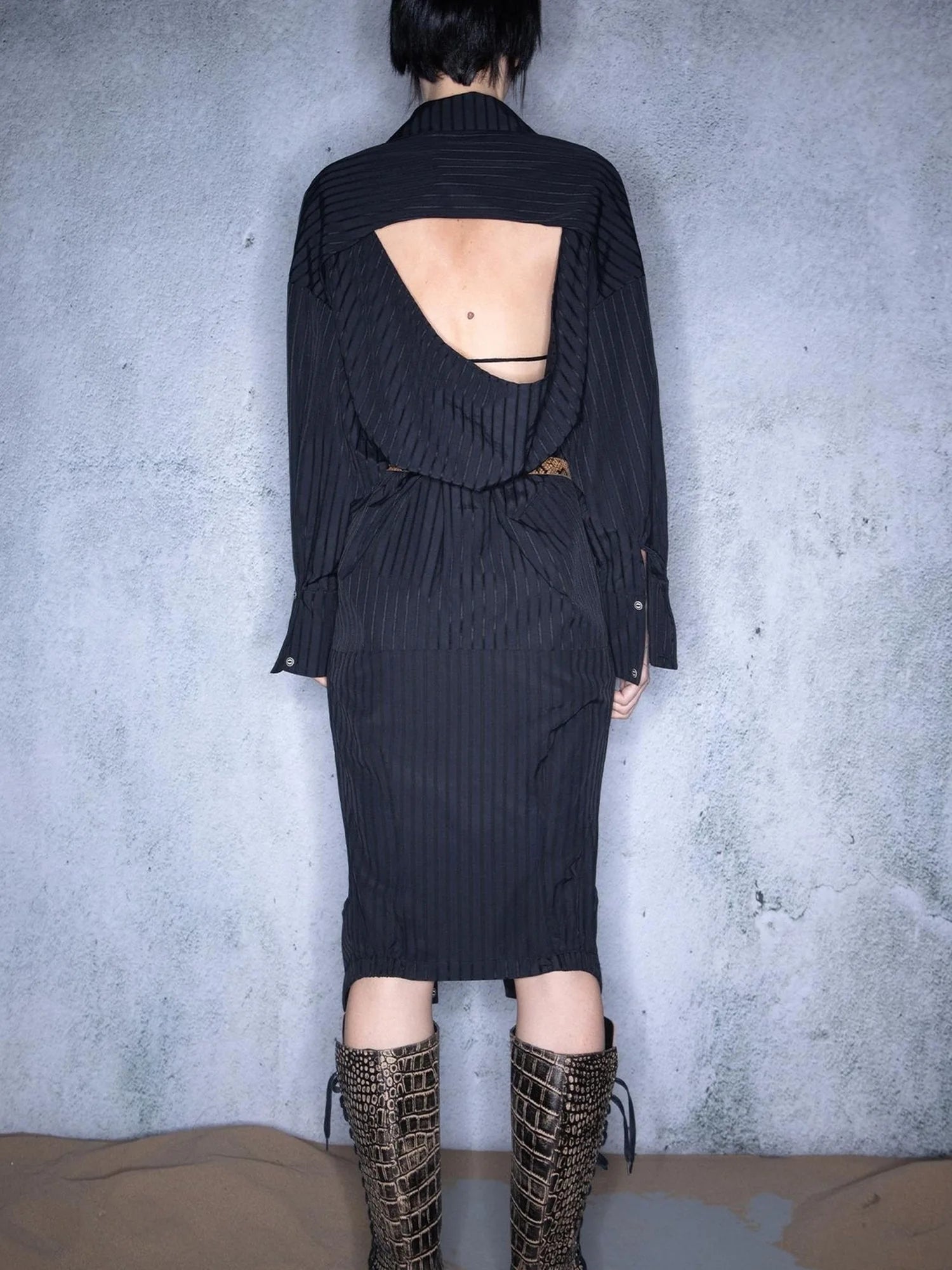 Versatile Long Sleeve Shirt With Multi Way Wear