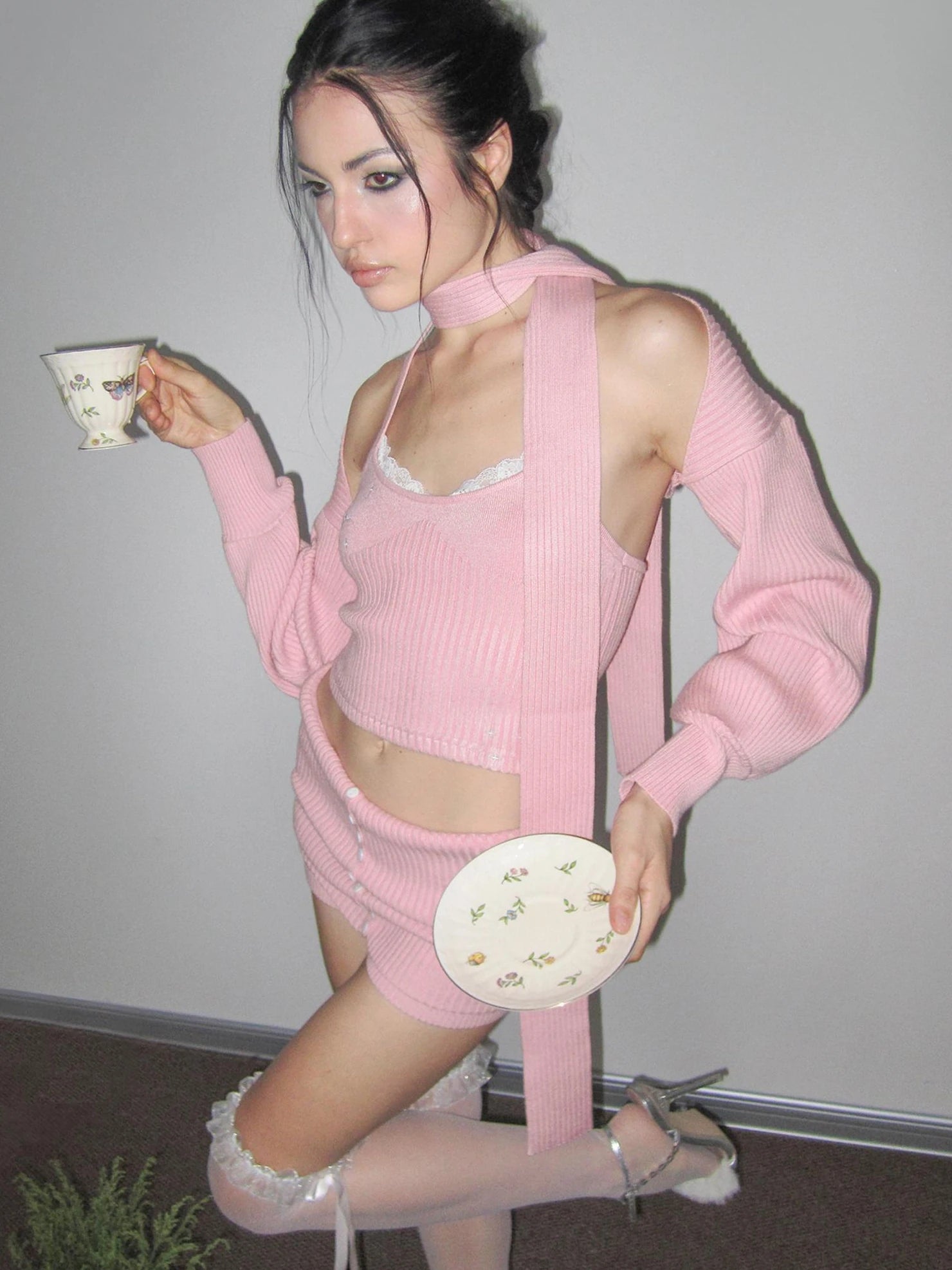 Berlin Maiden Lace Knit Set