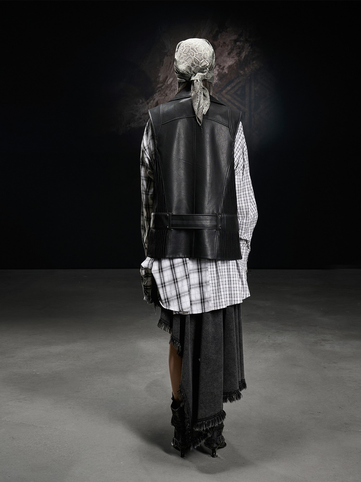 NORTH NODE Accordion Pleated Tailored Women&