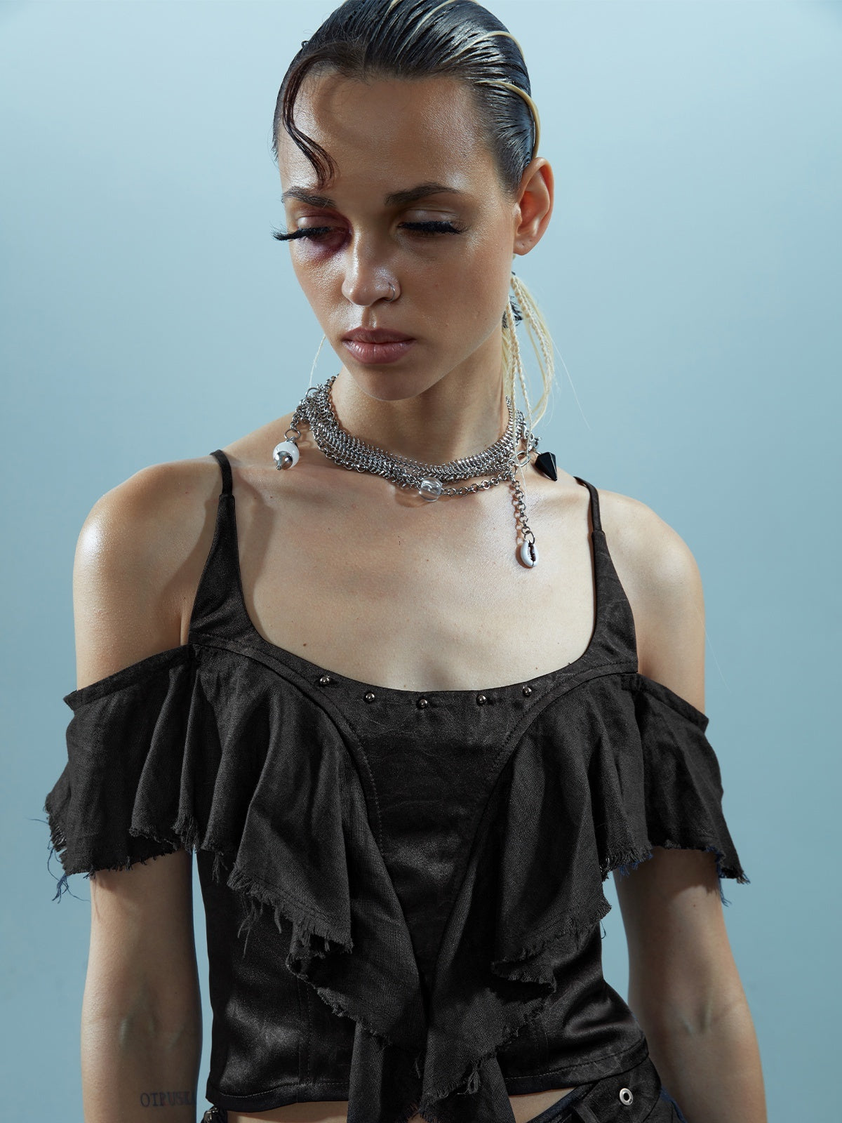 NORTH_NODE_Asymmetrical_Spliced_Patchwork_Women&