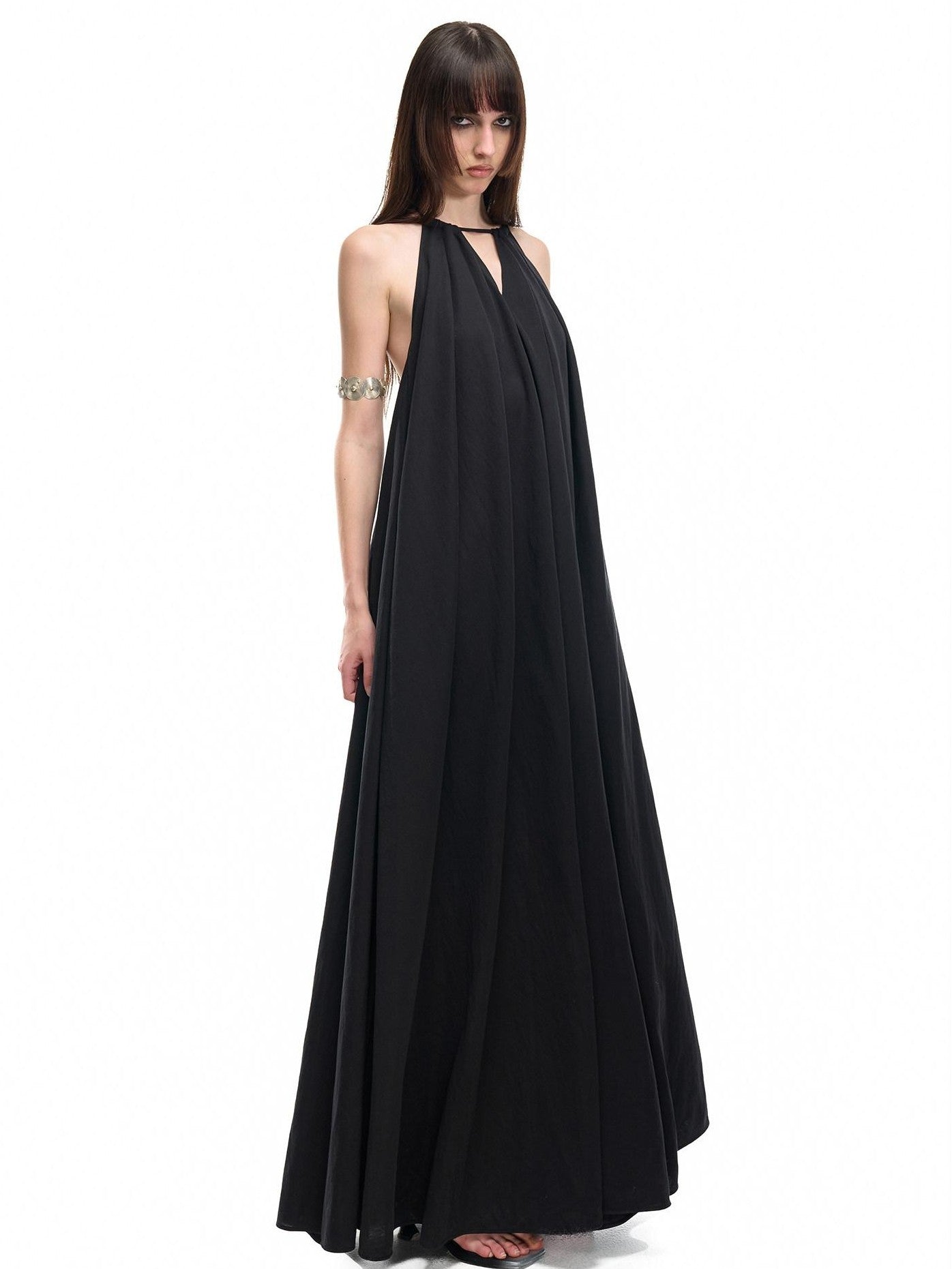 NORTH NODE Beach Bonfire Pleated Drawstring A Line Women&
