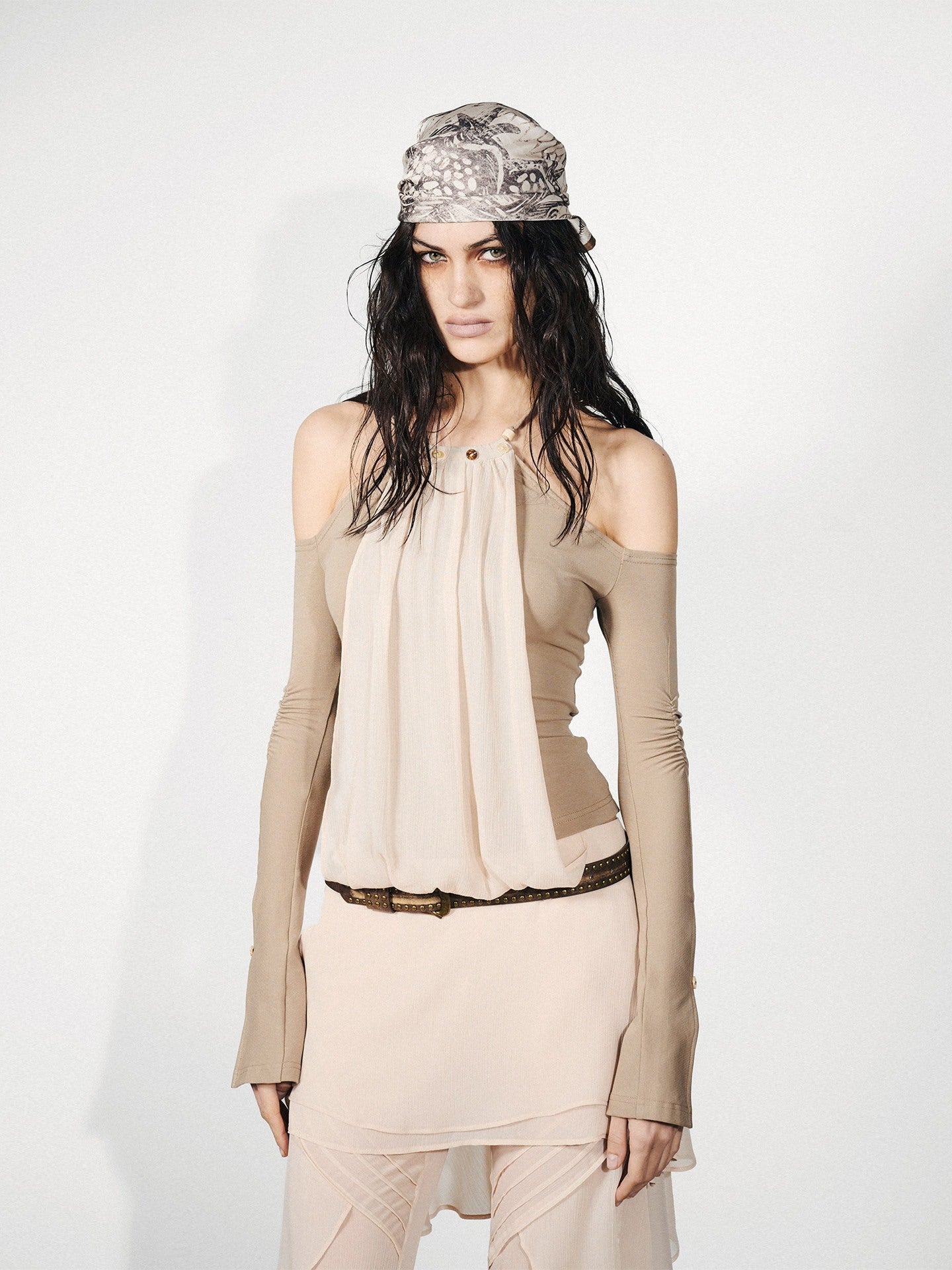 NORTH_NODE_Chiffon_Splice_Off_Shoulder_Halter_Women&