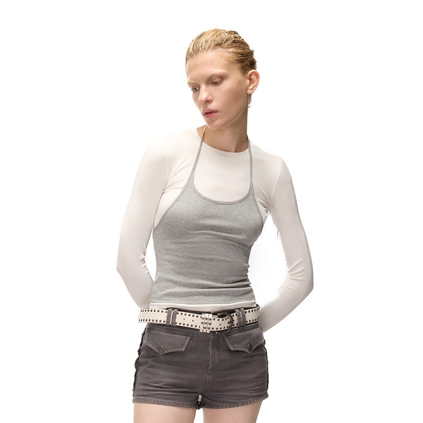 NORTH_NODE_Color_Block_Layered_Crew_Neck_Slim_Fit_Cotton_Women&