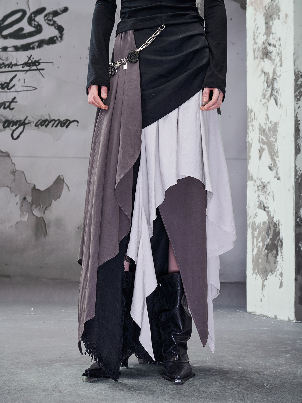 NORTH_NODE_Colorblock_Patchwork_Layered_Asymmetrical_Women&