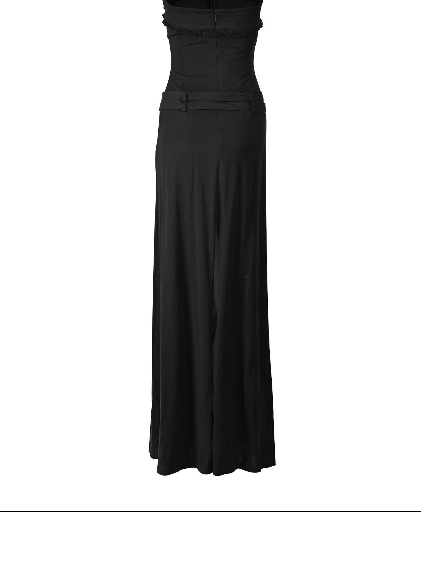 NORTH NODE Compass Print Hand Sewn Button Double Belt Splice Women&