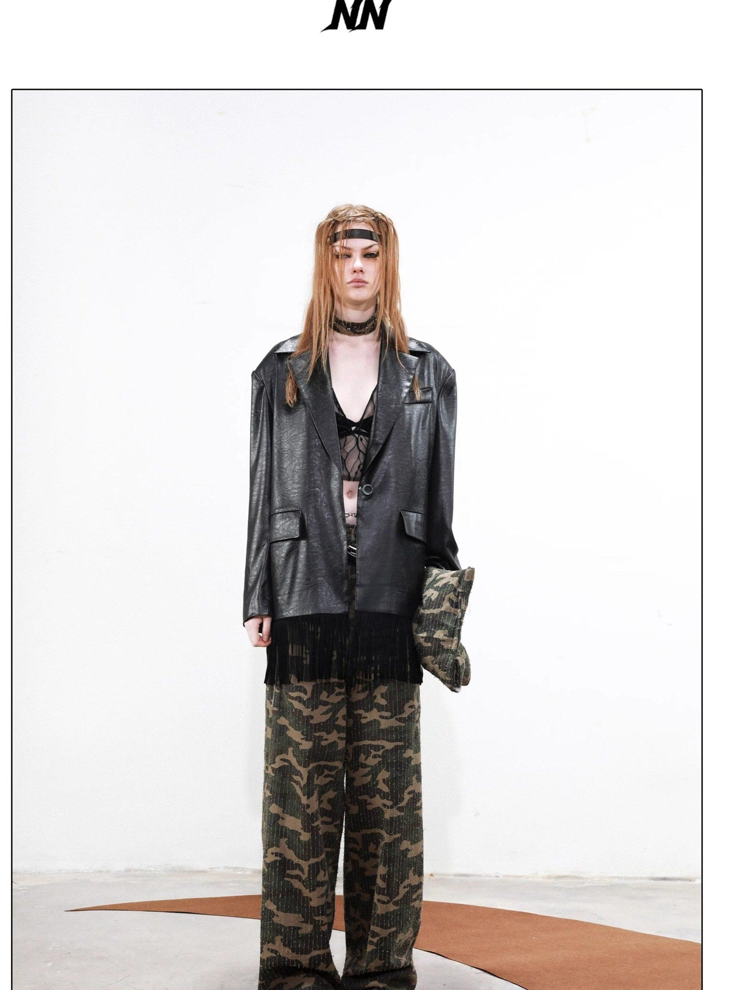 NORTH NODE Disco Tassel Oversized Relaxed Silhouette Women&