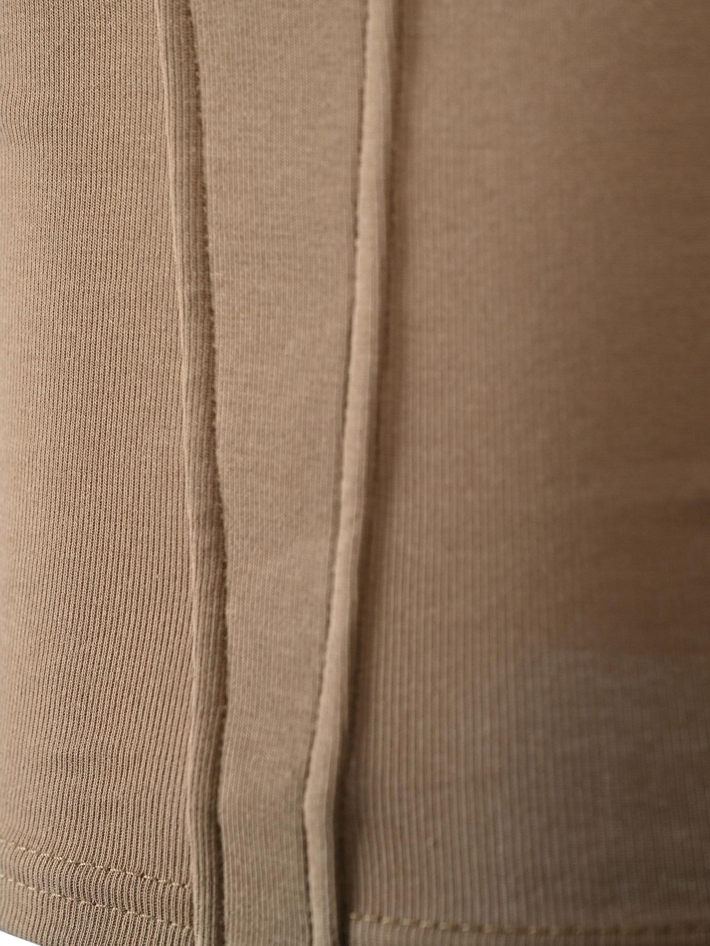 NORTH NODE Handmade Button Pleated Slim High Stretch Women&