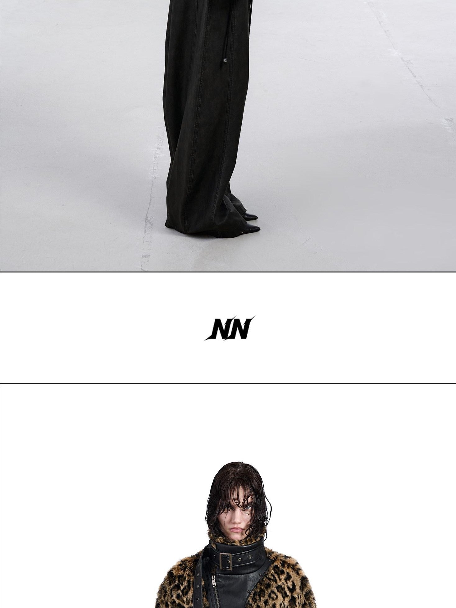 NORTH NODE Patchwork Leopard Print Women&