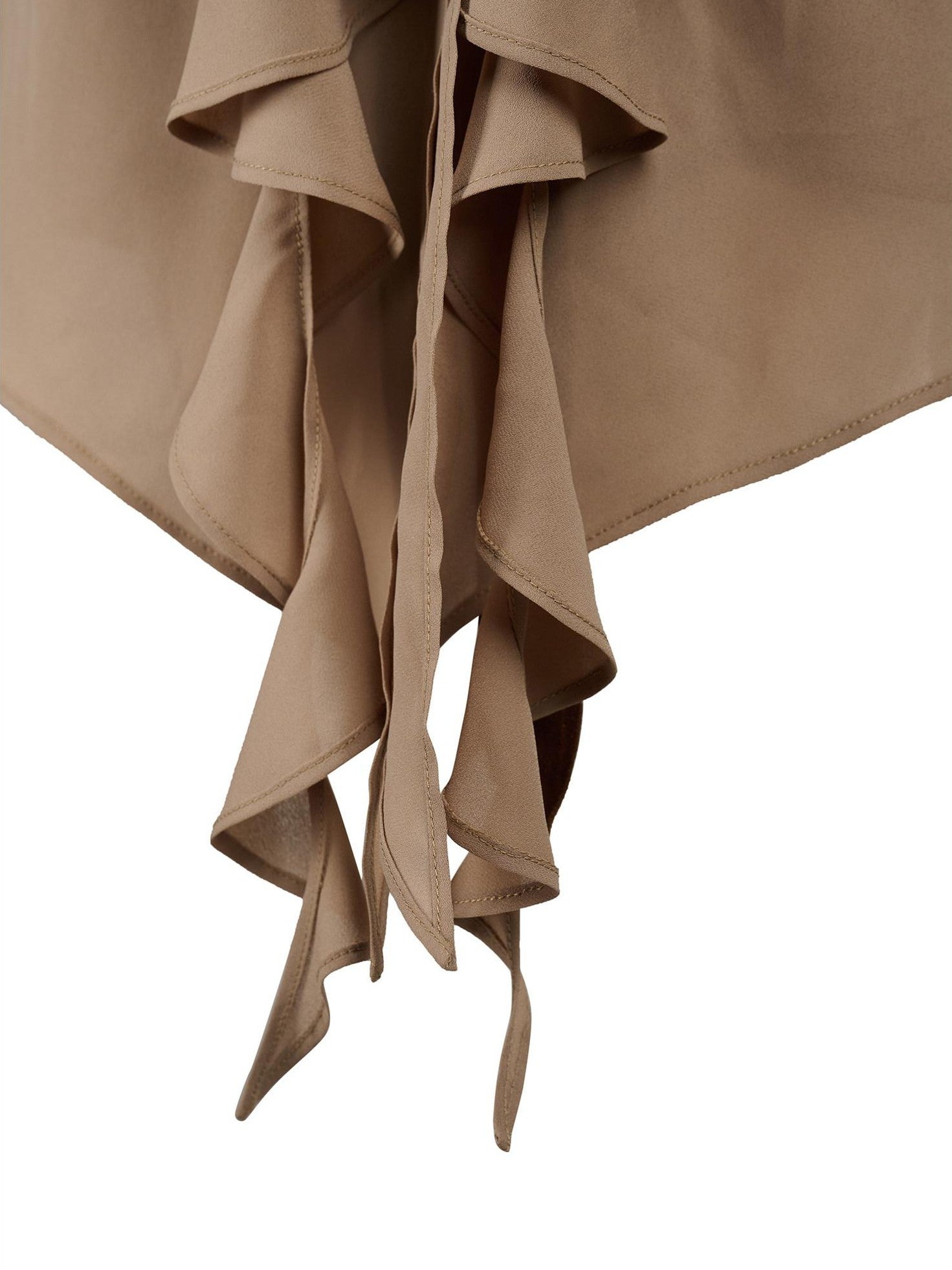NORTH NODE Romantic Boho Ruffled Asymmetric Women&
