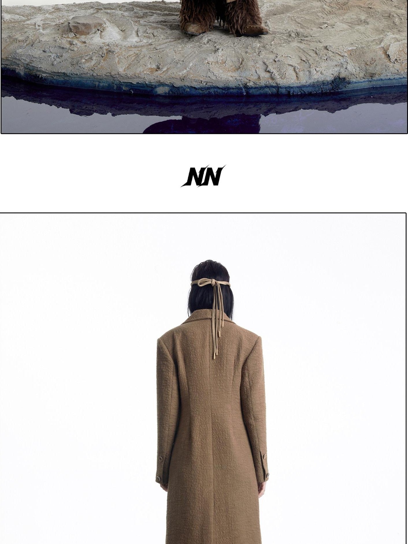 NORTH NODE Single Breasted Suit Collar Straight Cut Women&