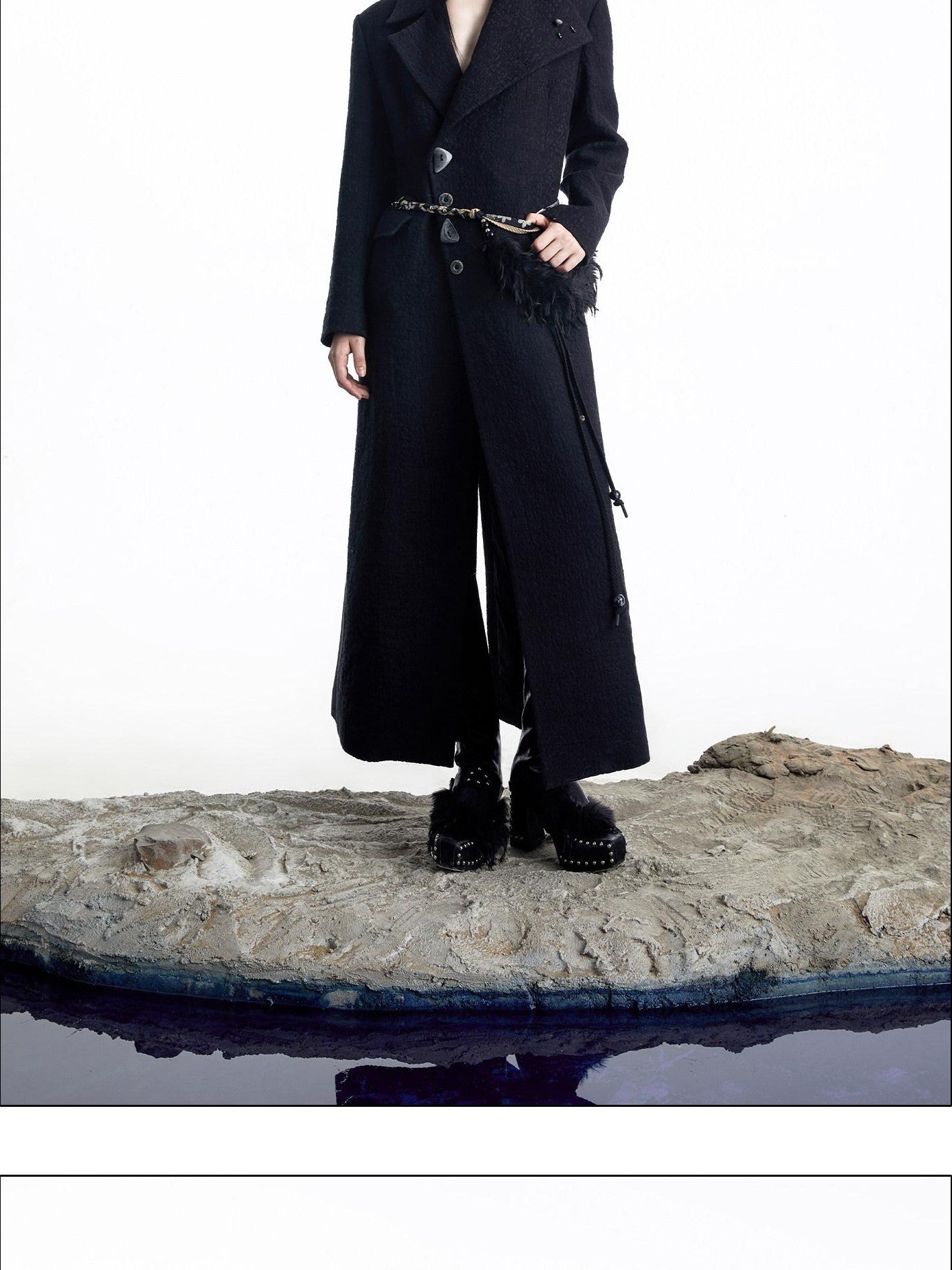 NORTH NODE Single Breasted Suit Collar Straight Cut Women&