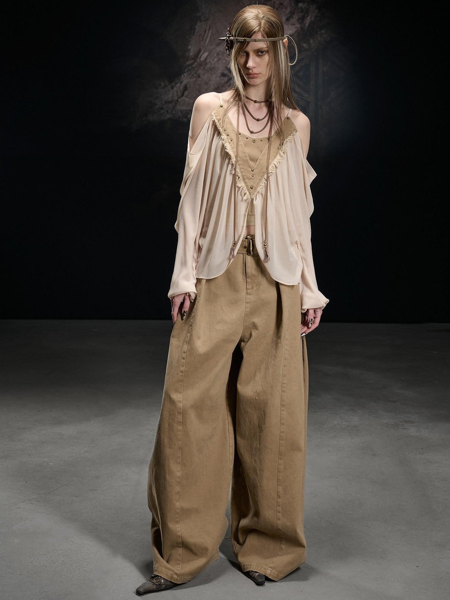 NORTH NODE Washed Chino Twill Women&