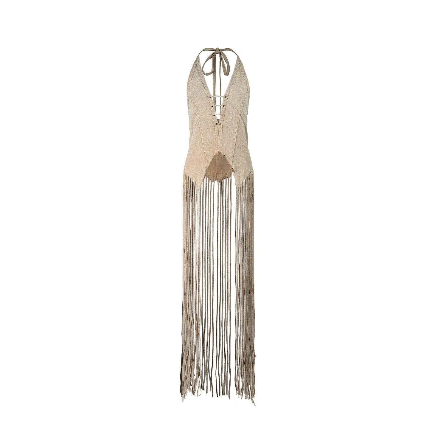 NORTH_NODE_Washed_Vintage_Faded_V-neck_Long_Tassel_Women&