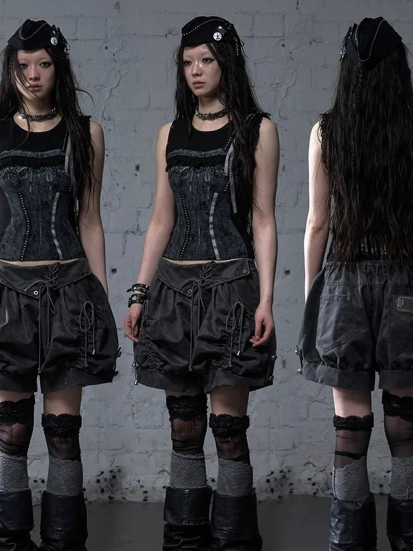 NO ROMANCE Lightweight Stretch Slim Fit Sleeveless Womens Breathable Cotton Blend Tank Top