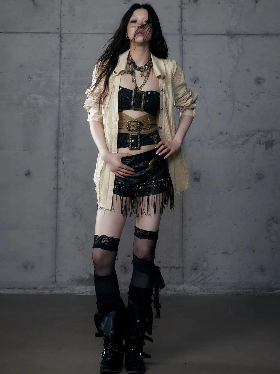 NO ROMANCE Uv Protection Slim Fit V Neck Short Sleeve Button Front Womens Cotton Shirt