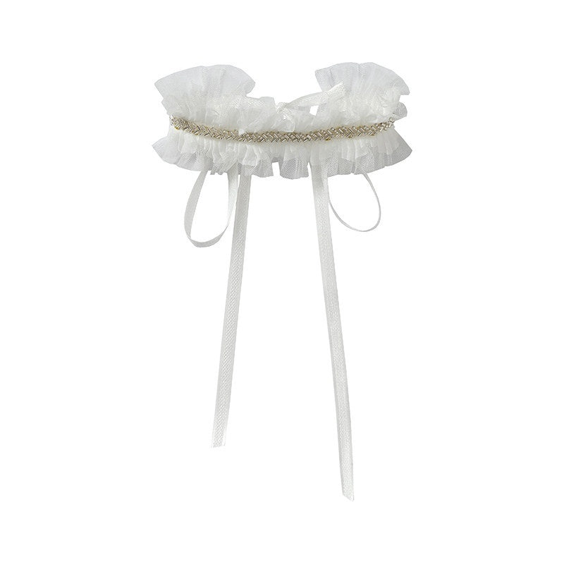 NO_ROMANCE_Vintage_Pleated_Hand_Beaded_Collar_Women&