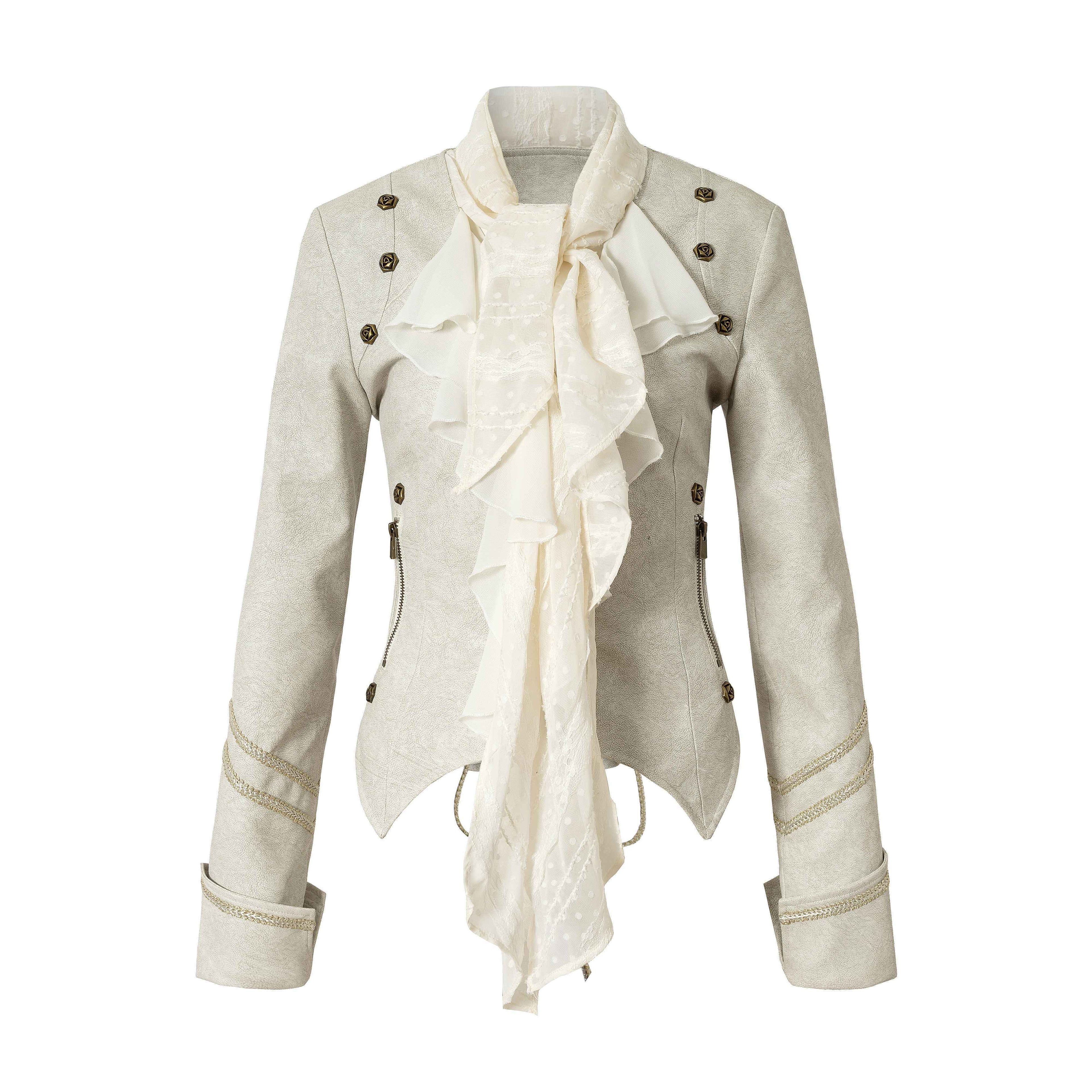 NO_ROMANCE_Vintage_Punk_Court_Ribbon_Scarf_Slim_Women&