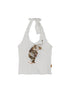 Sunset Duo Sleeveless Crop Tee