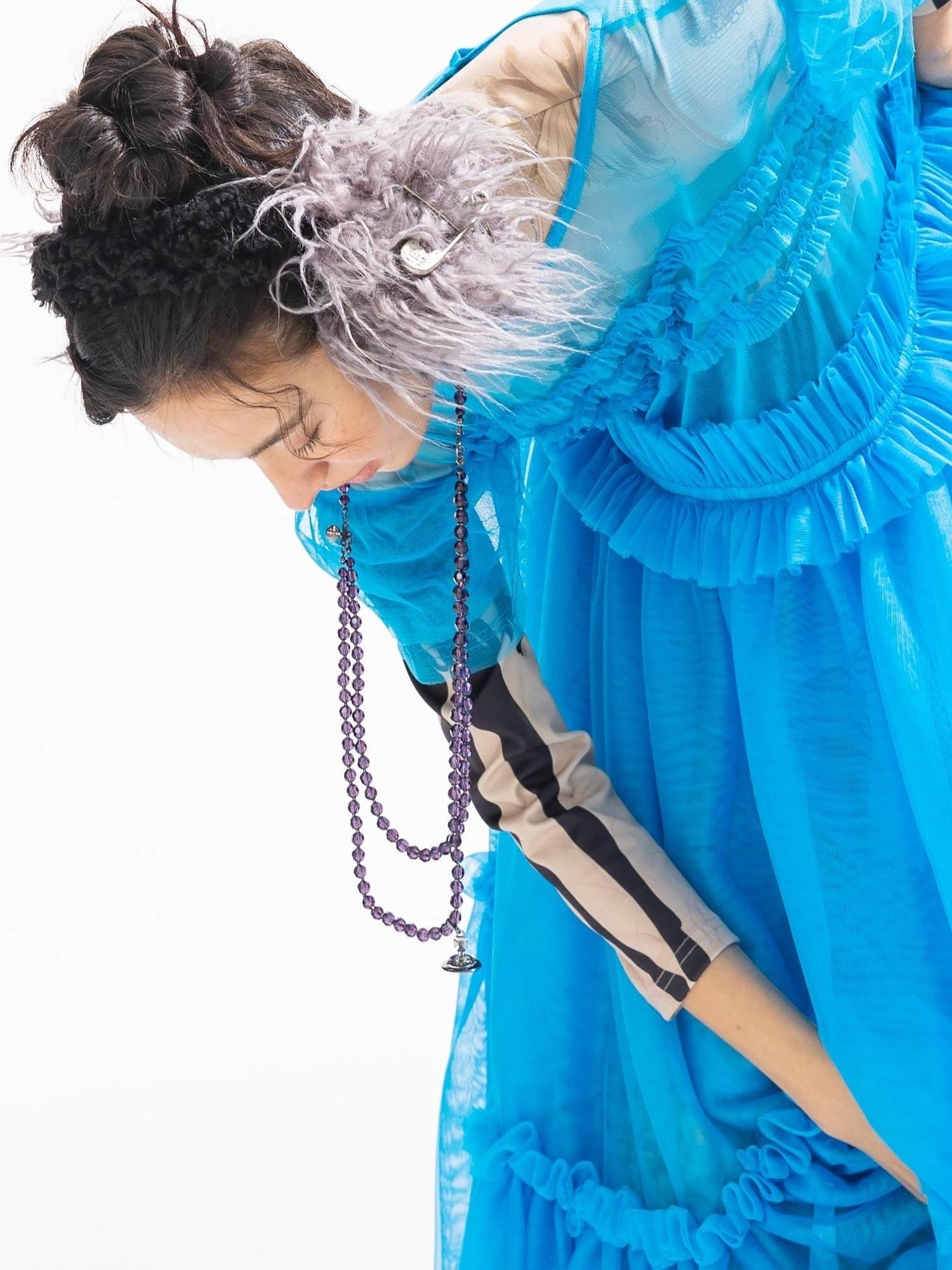 Sweet Mi Neptune S Ruffle Fairy Dress With Layered Suspenders