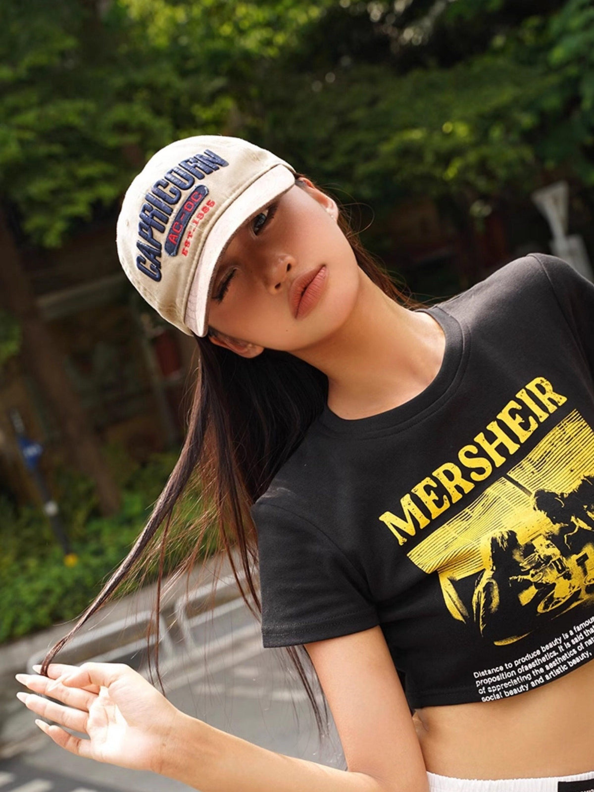 Nico Molly Leopard And Solid Wide Brim With Triangle Bandana Women&