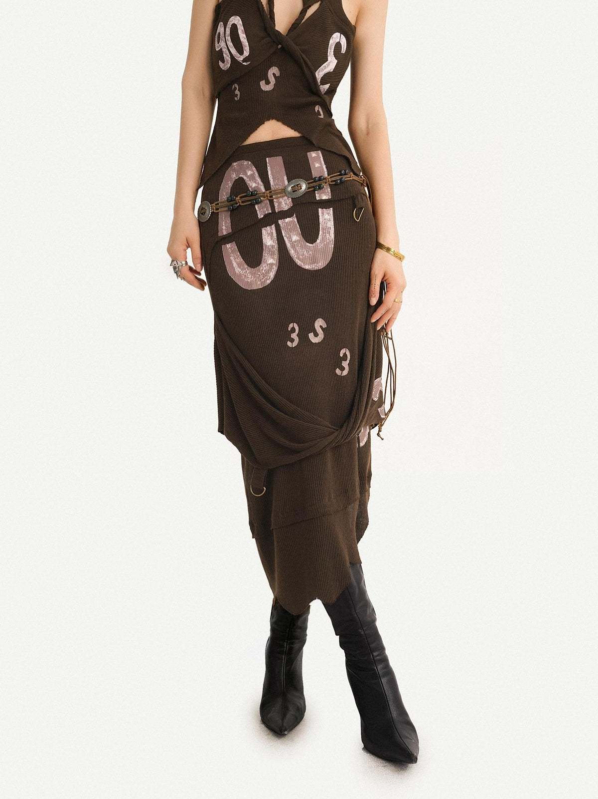 Nico Molly Openwork Twist Knot Women&