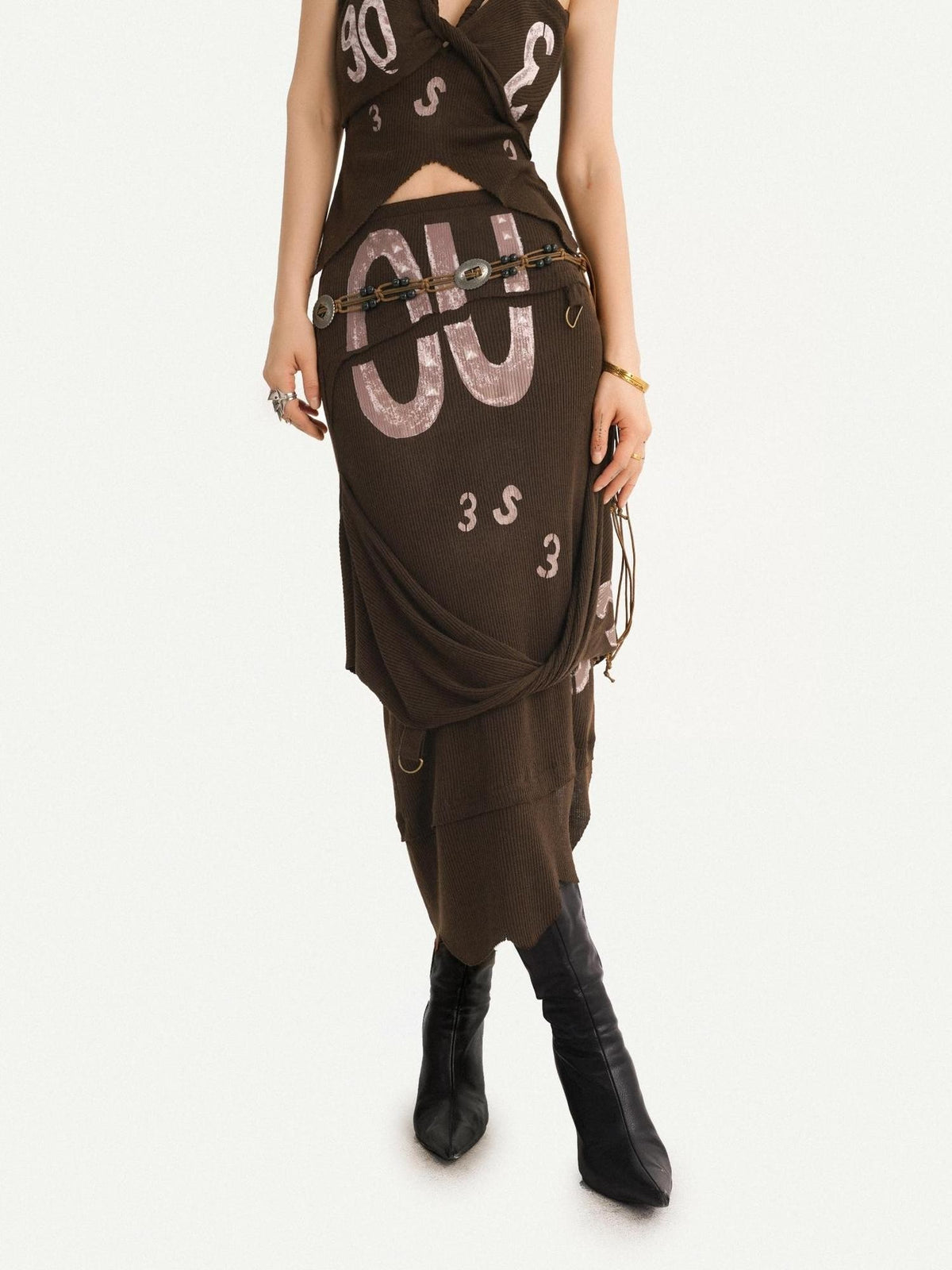 Nico Molly Openwork Twist Knot Women&