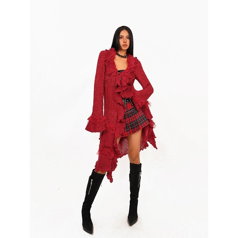 Nico_Molly_Sexy_Lace_Up_Waist_Cinch_Midlength_Round_Neck_Women&