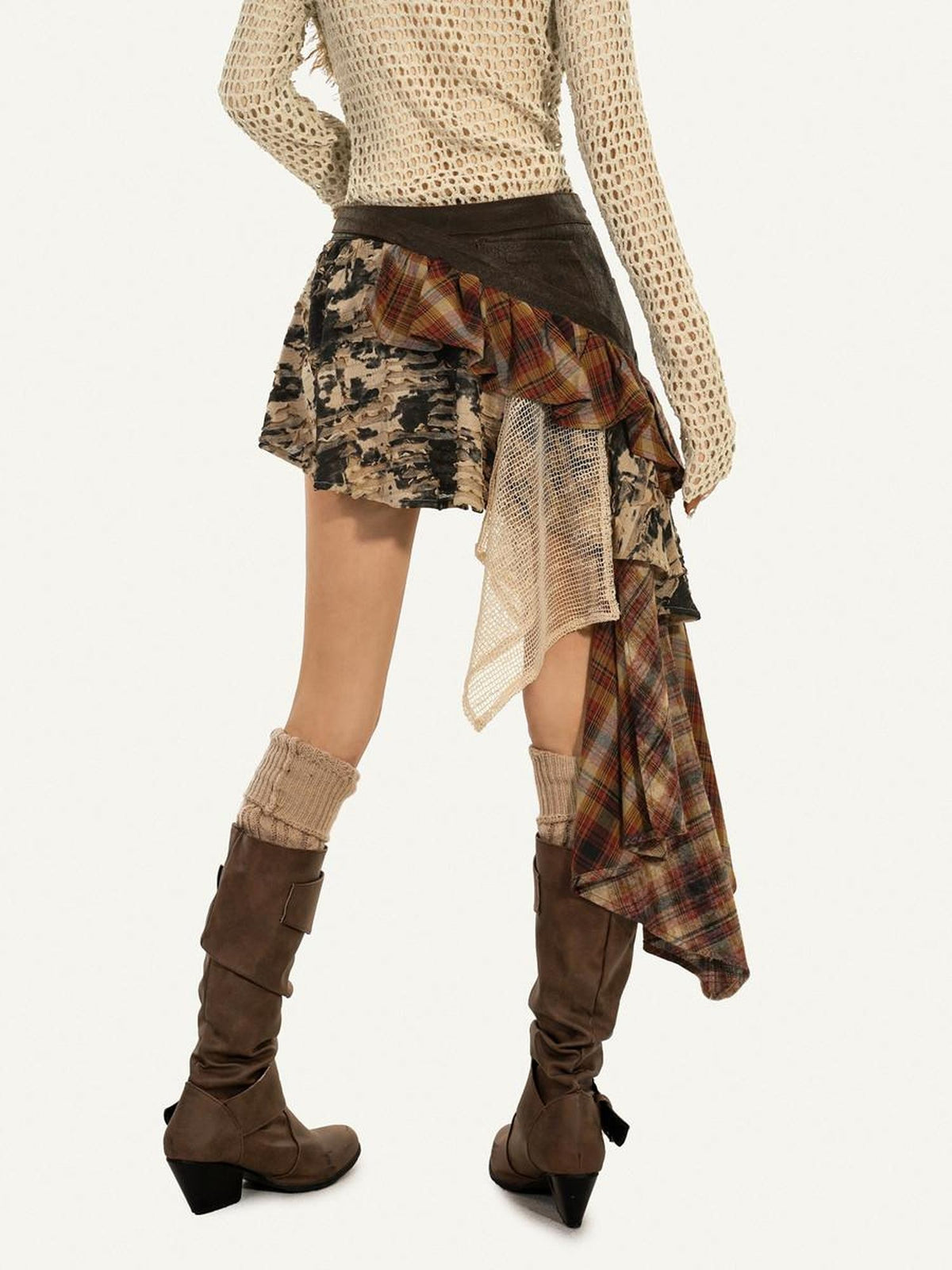 Nico Molly Shibuya Retro Rebellious Asymmetrical Women&