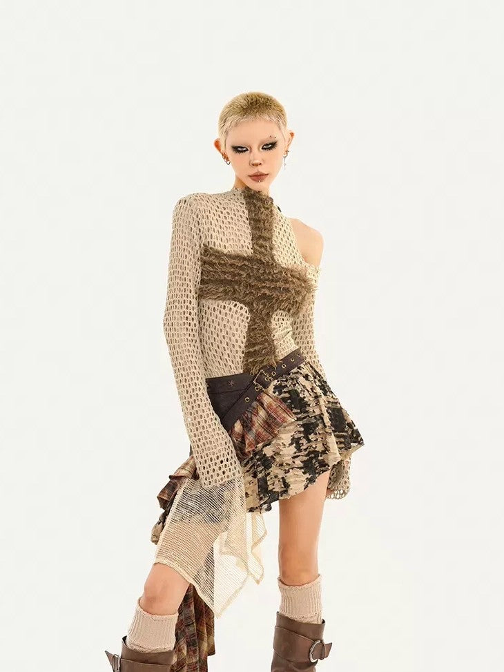 Nico Molly Shibuya Retro Rebellious Asymmetrical Women&