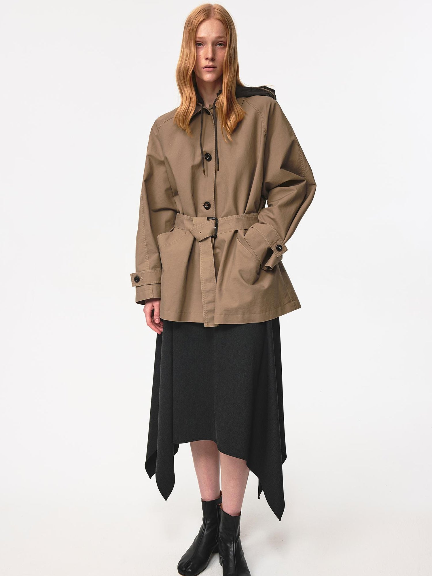 Northbutsouth Asymmetrical Hem Skirt