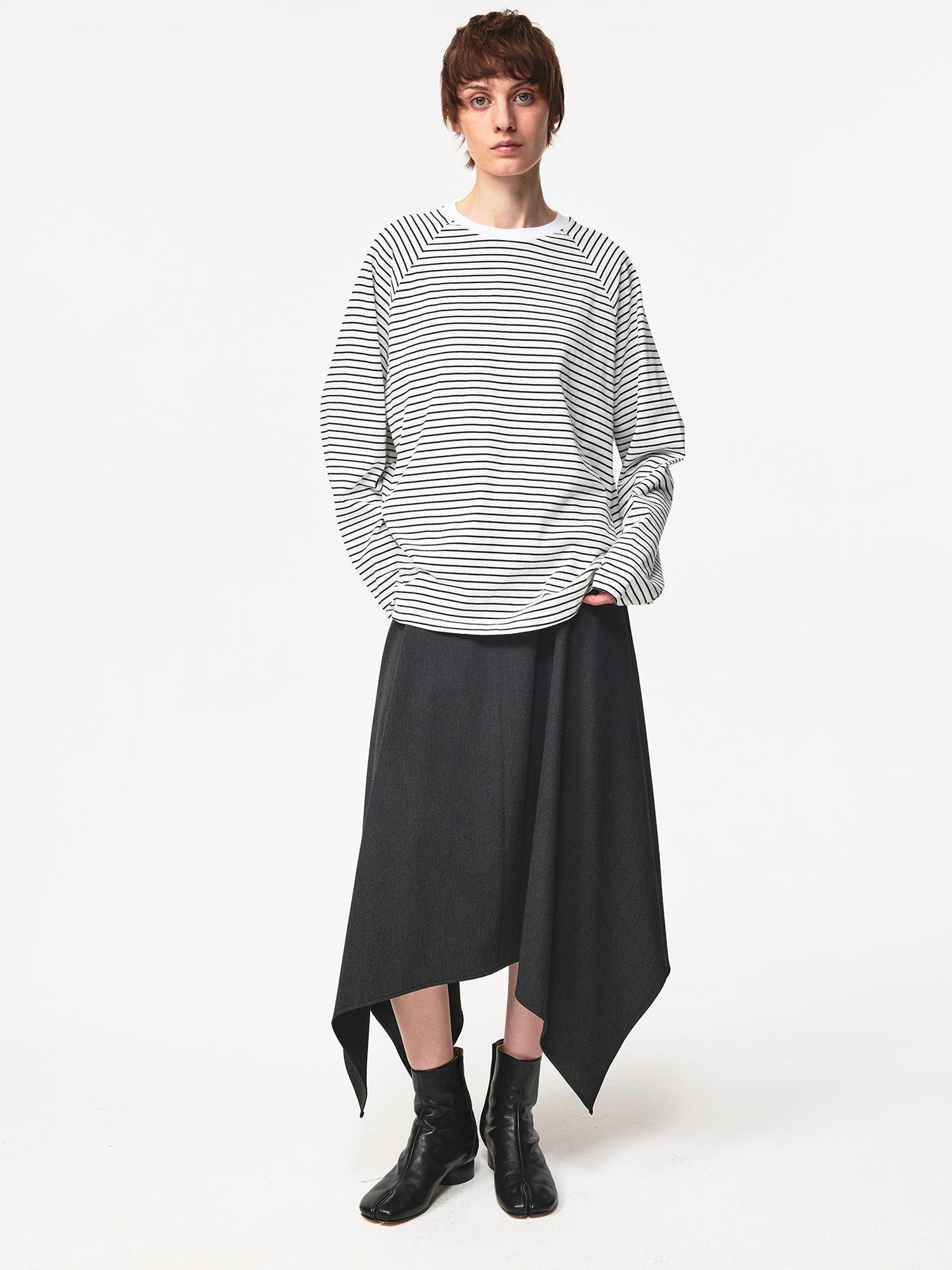 Northbutsouth Asymmetrical Hem Skirt
