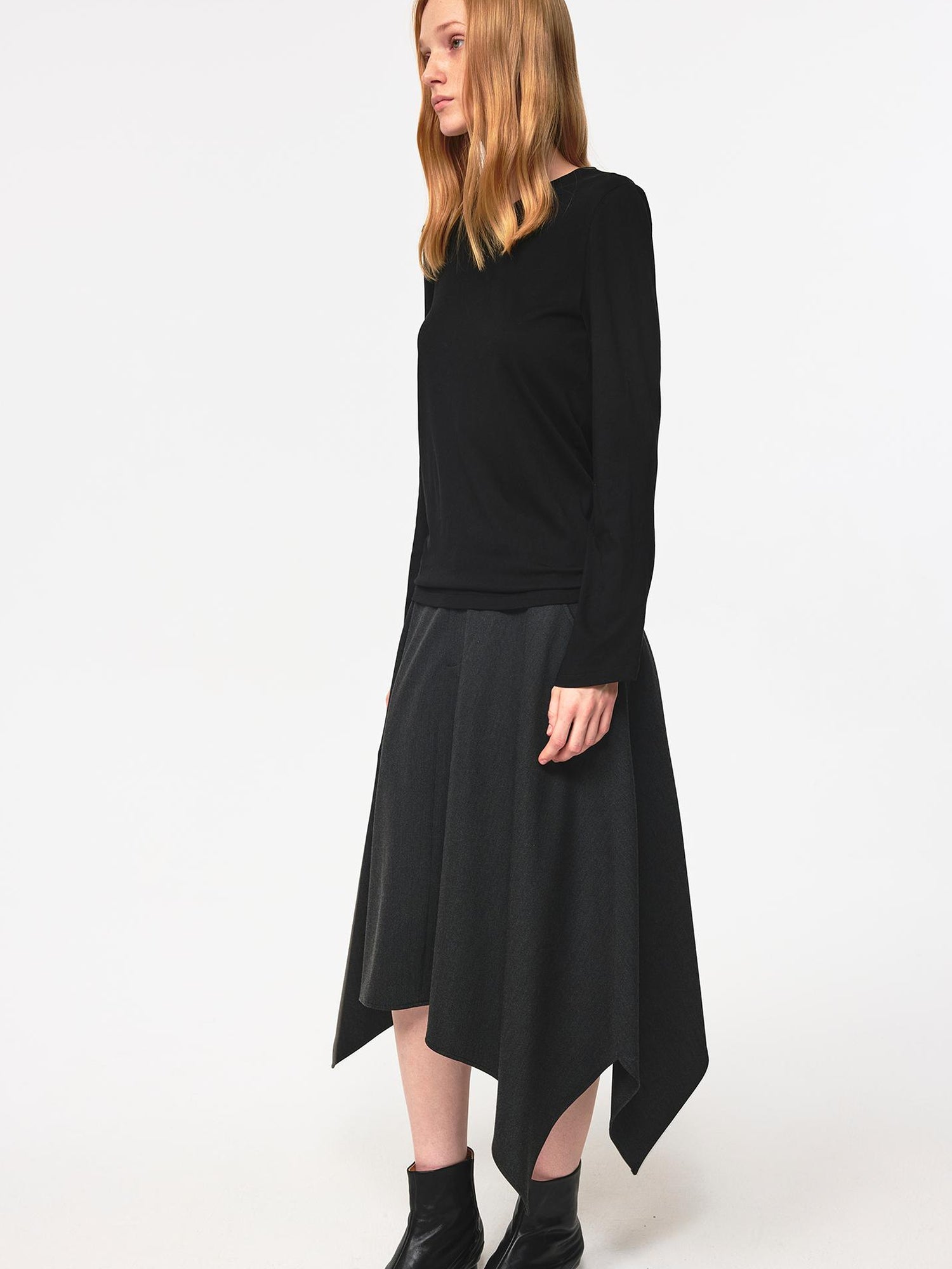 Northbutsouth Asymmetrical Hem Skirt