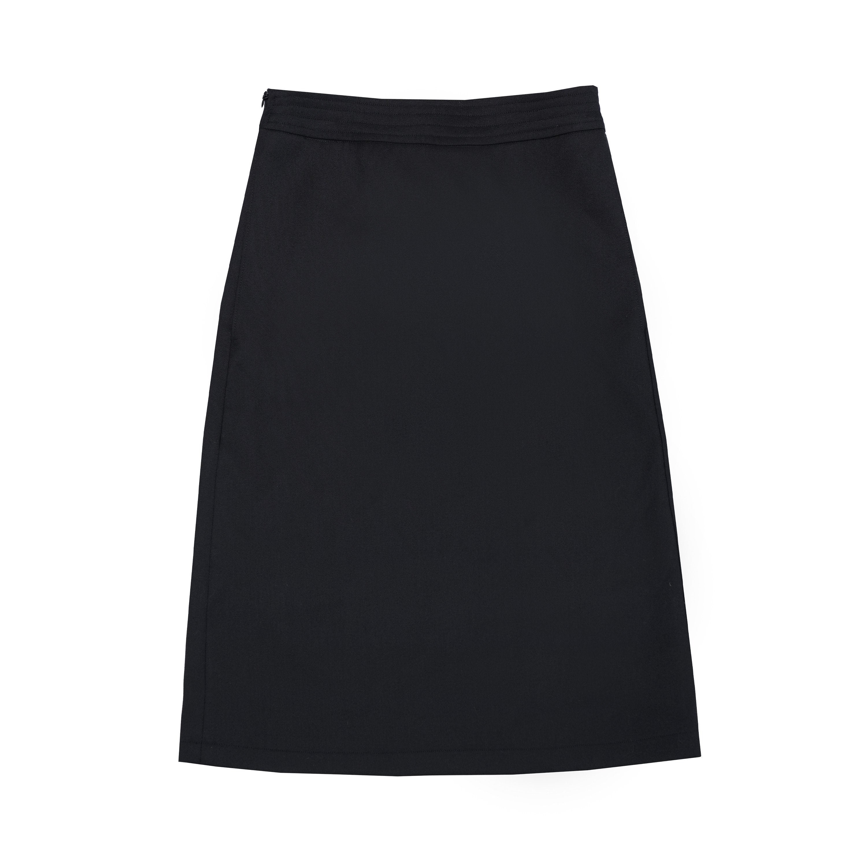 Northbutsouth_Black_Mid_Low_Waist_A_Line_Women&