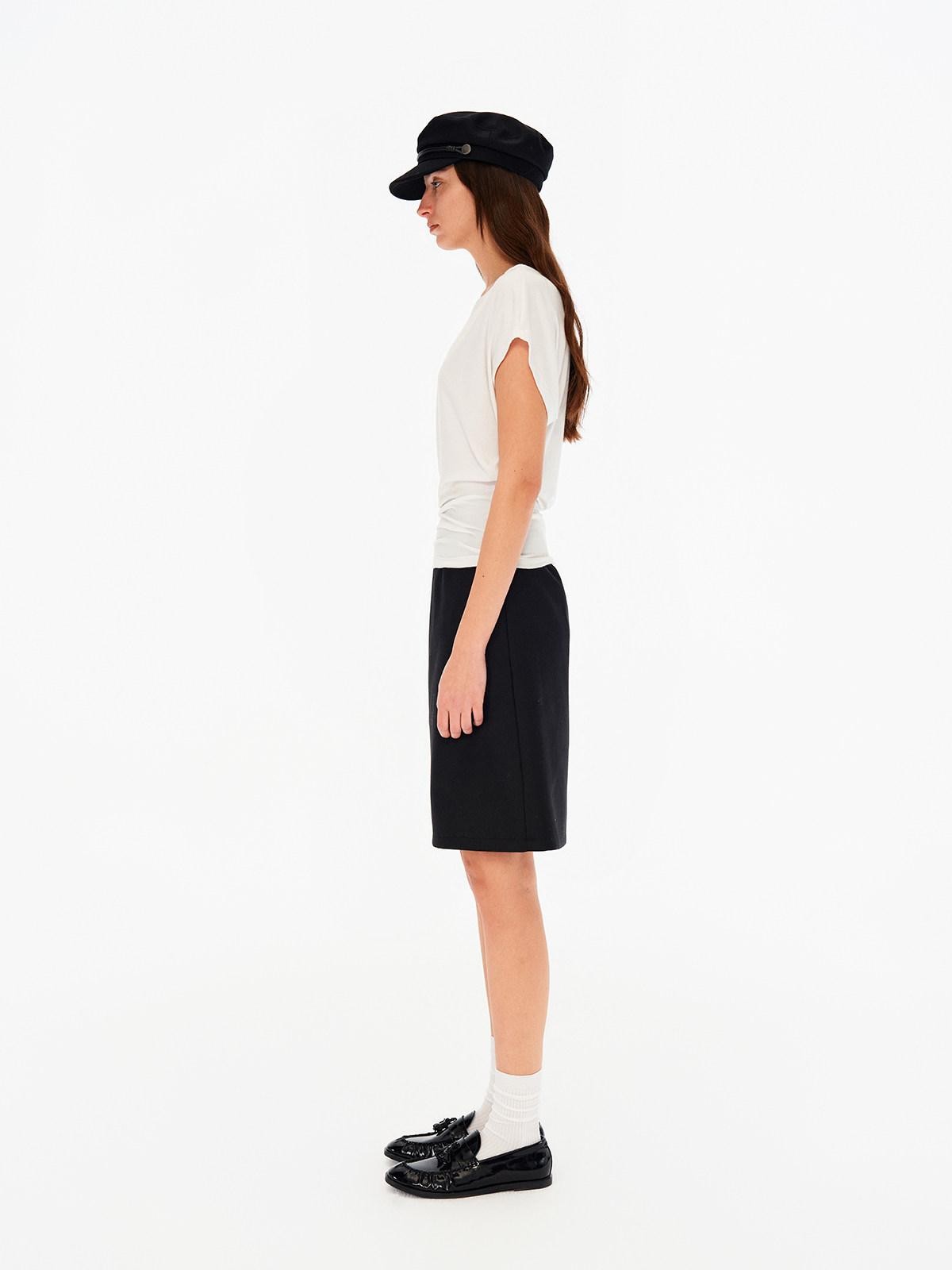 Northbutsouth Black Mid Low Waist A Line Women&