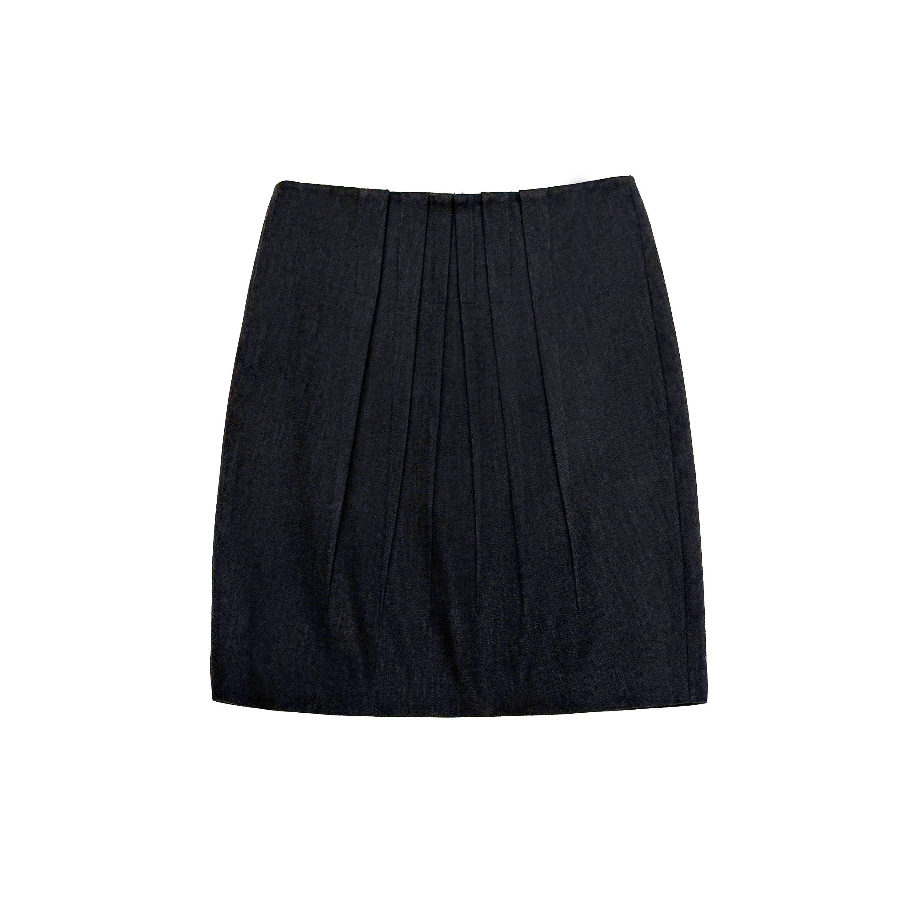 Northbutsouth_Black_White_Pleated_Crinkle_Pumpkin_Women&