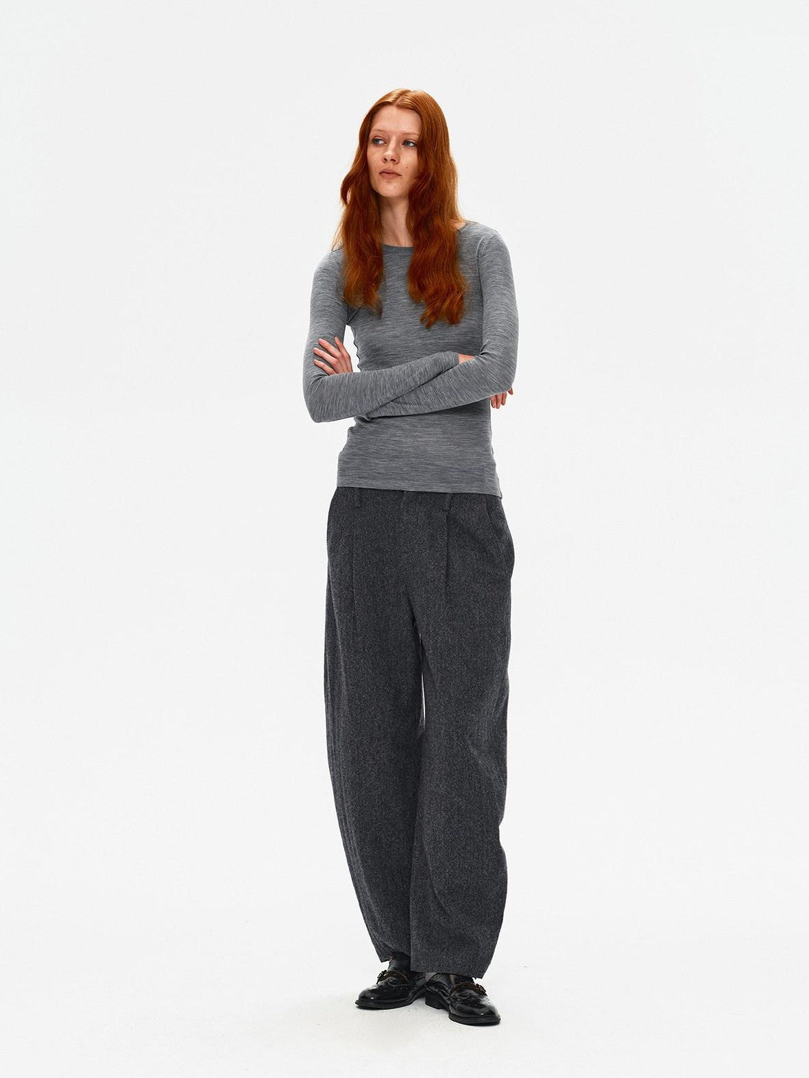 Northbutsouth Breathable Slim Crew Neck Women&