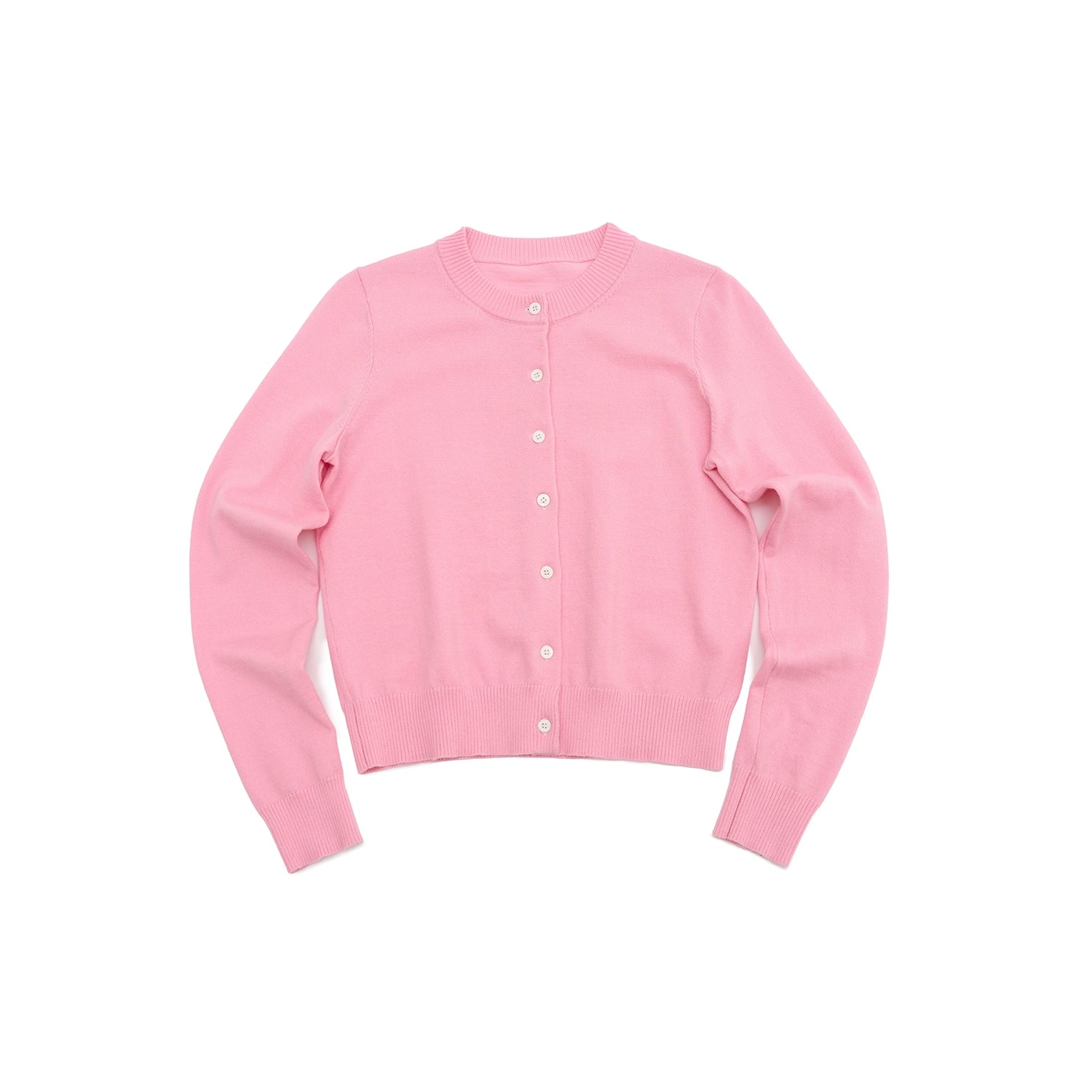 Northbutsouth Classic Contrast Mother Of Pearl Button Lightweight Wool Cardigan MISSTT