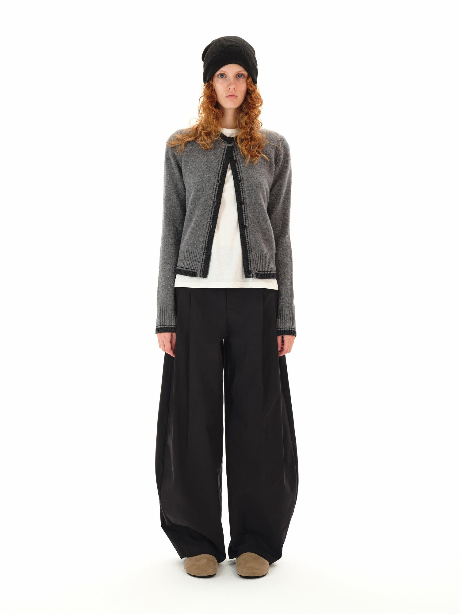 Northbutsouth Classic Double Pleat Cocoon Trousers