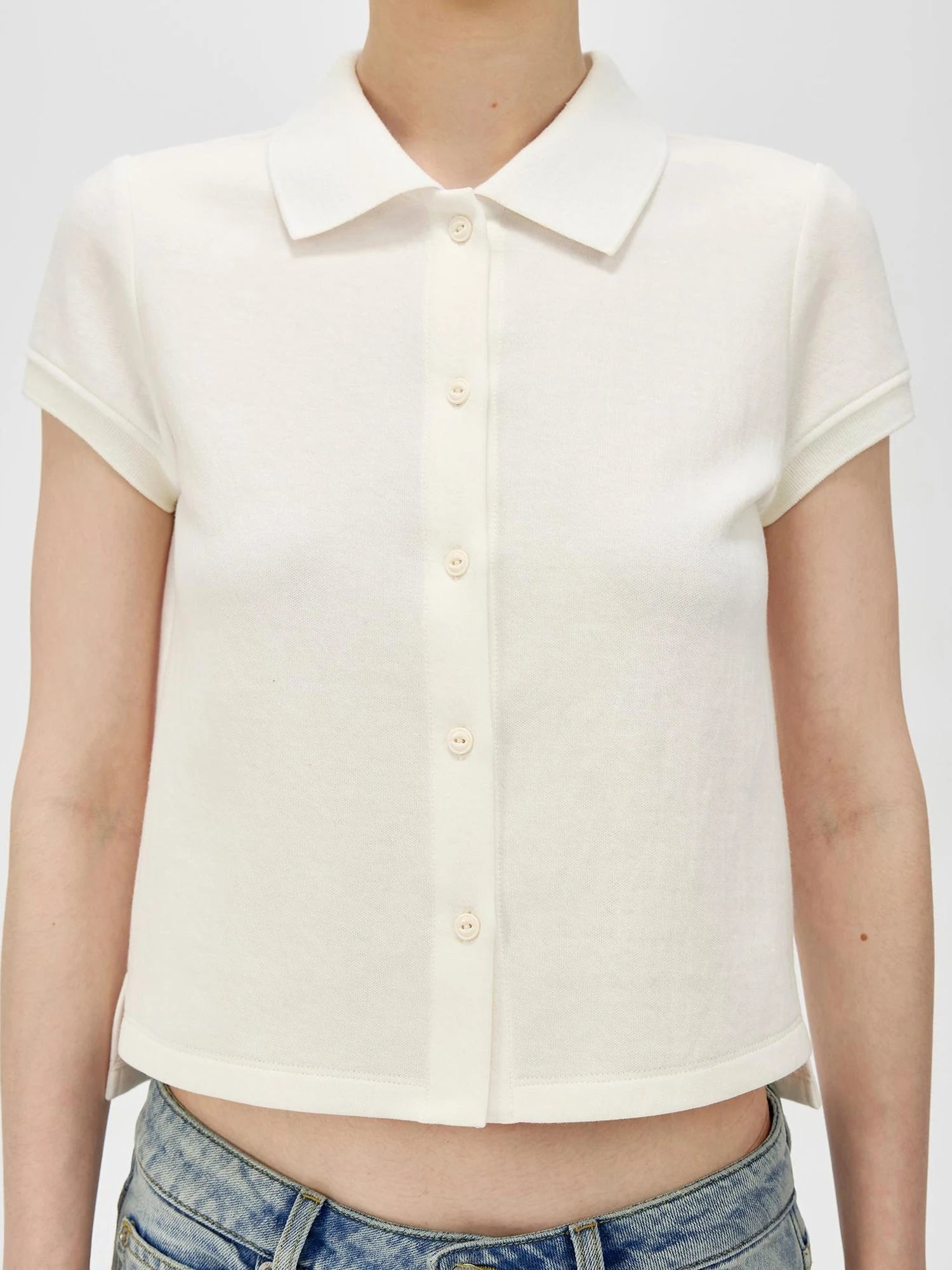 Classic Fit Short Sleeve Polo Top