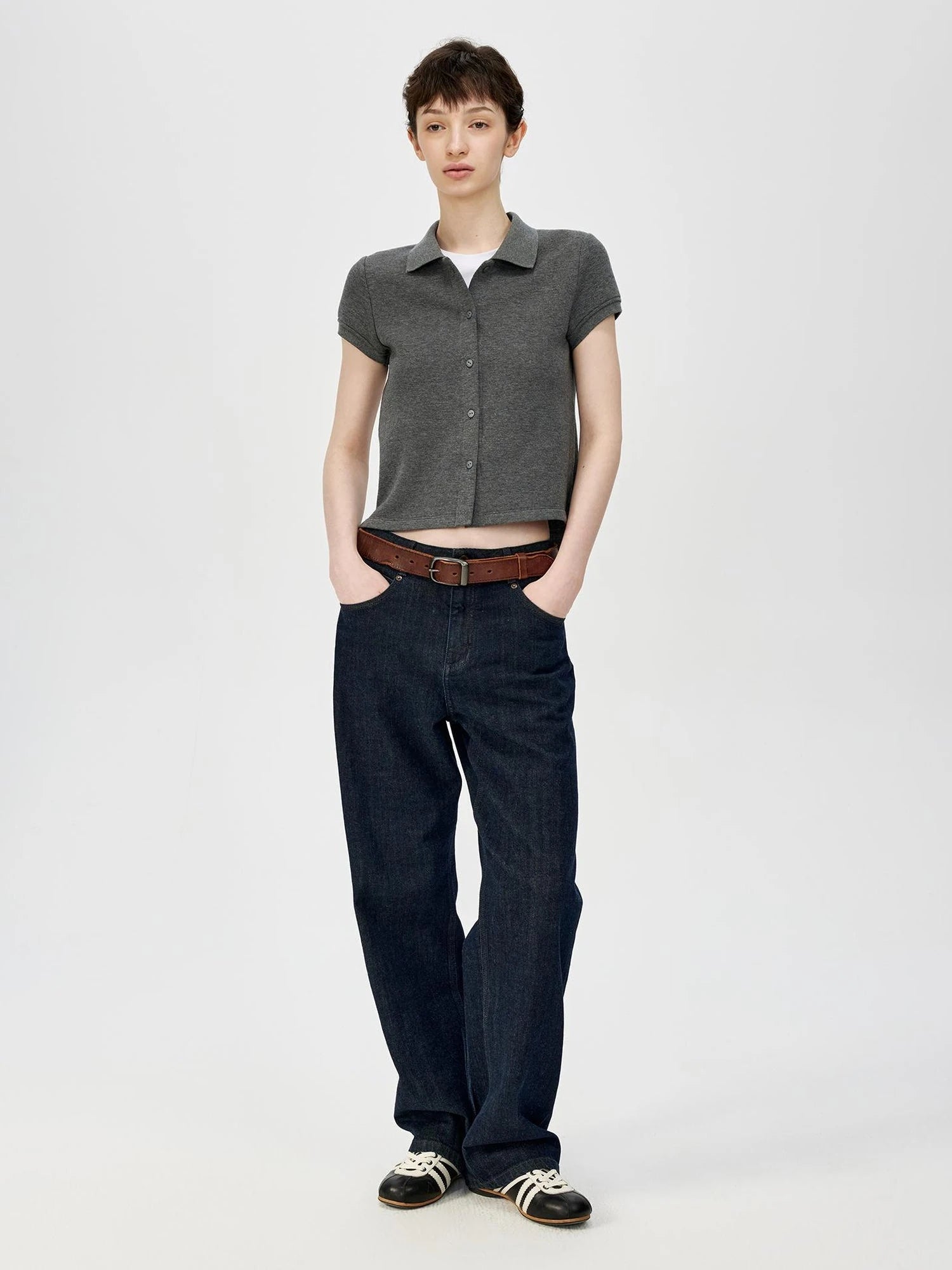 Classic Fit Short Sleeve Polo Top