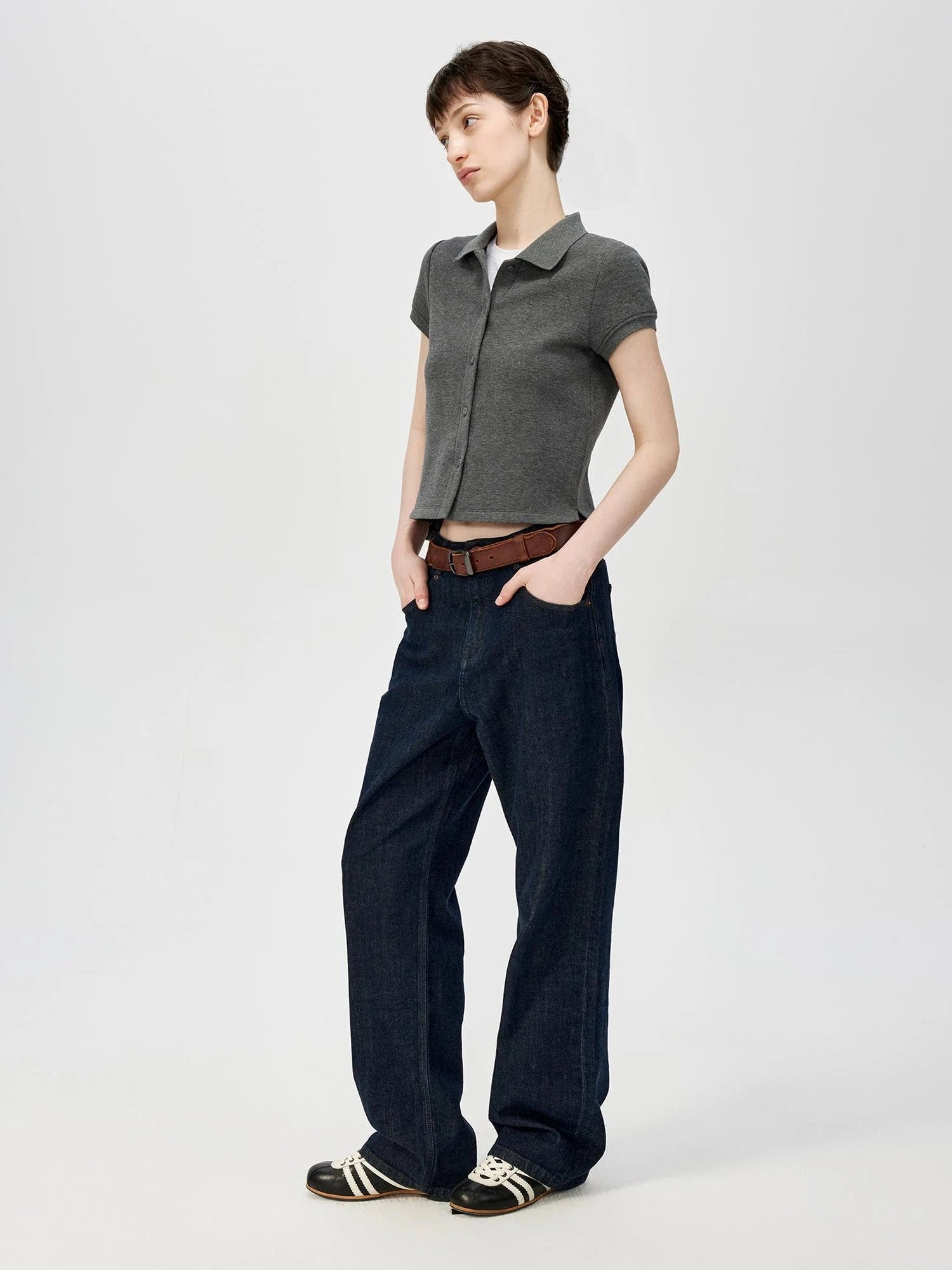 Classic Fit Short Sleeve Polo Top