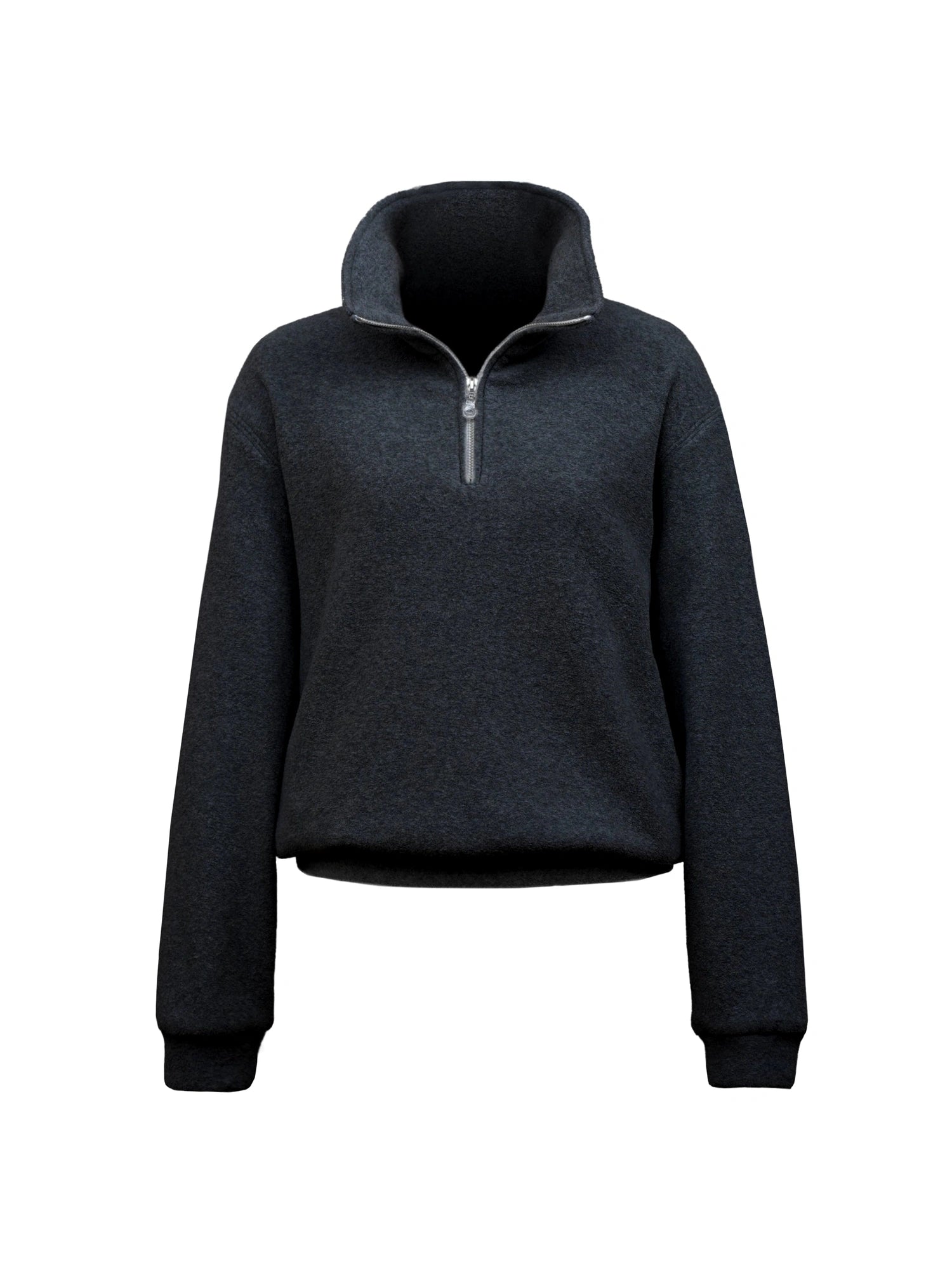 Classic Half Zip Pullover With Pockets