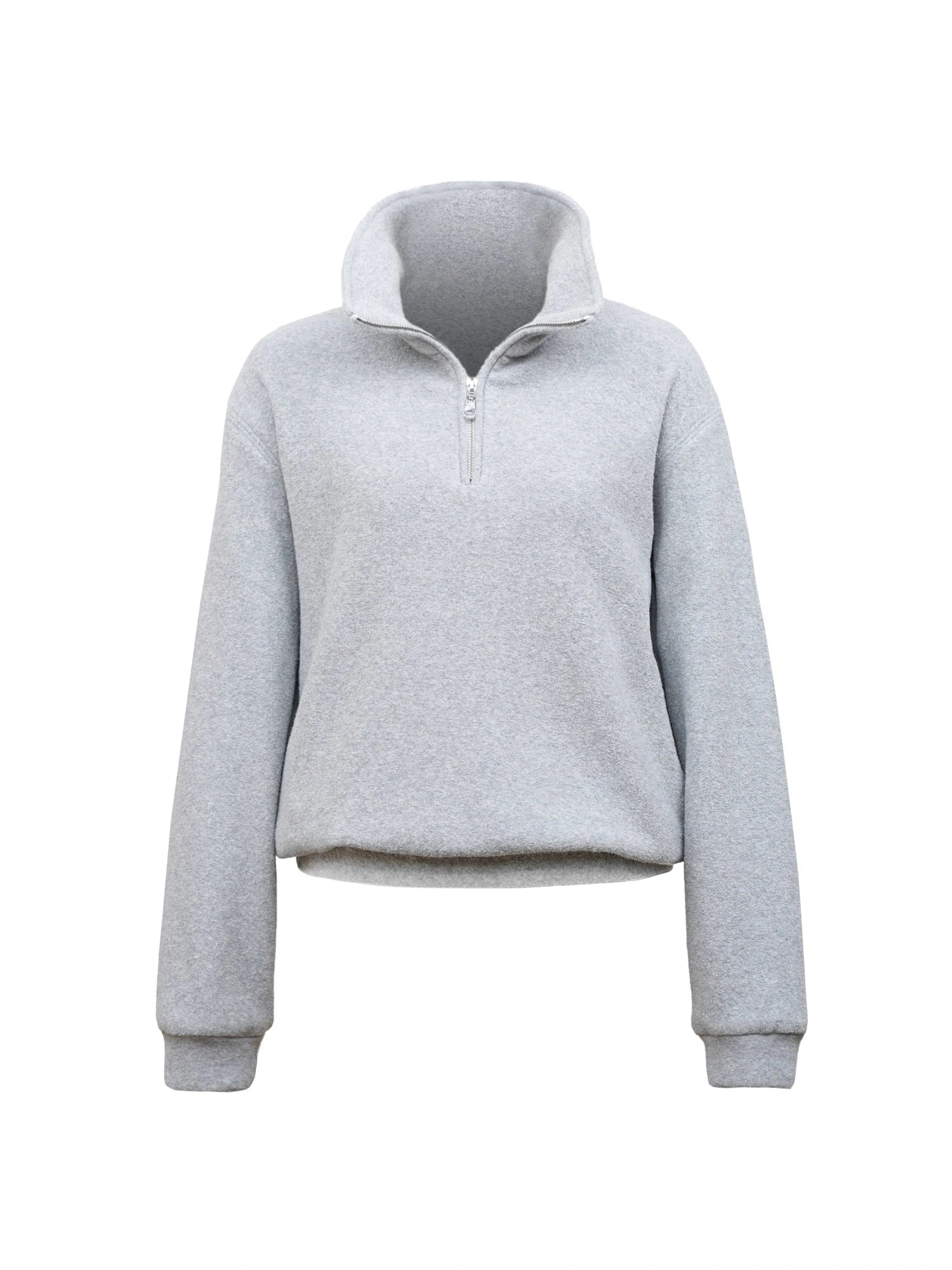 Classic Half Zip Pullover With Pockets