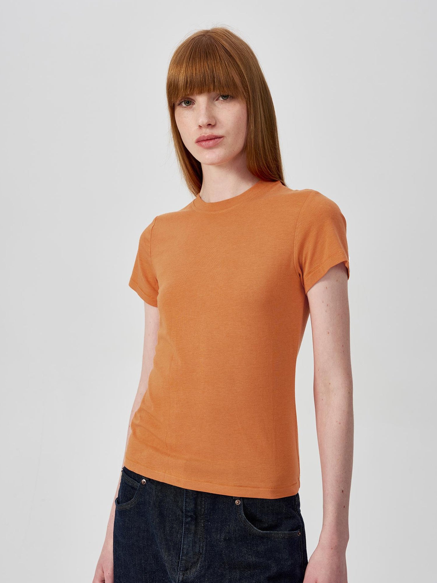 Northbutsouth Classic Round Neck Slim Fit Multi Color Basic T-shirt