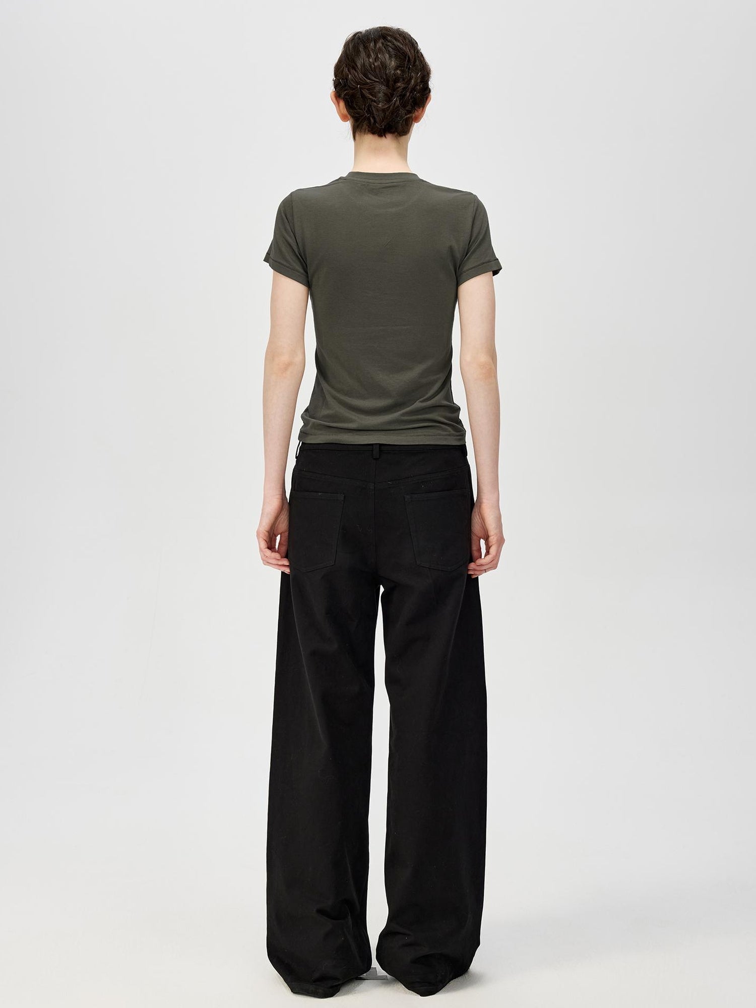Northbutsouth Classic Round Neck Slim Fit Multi Color Basic T-shirt