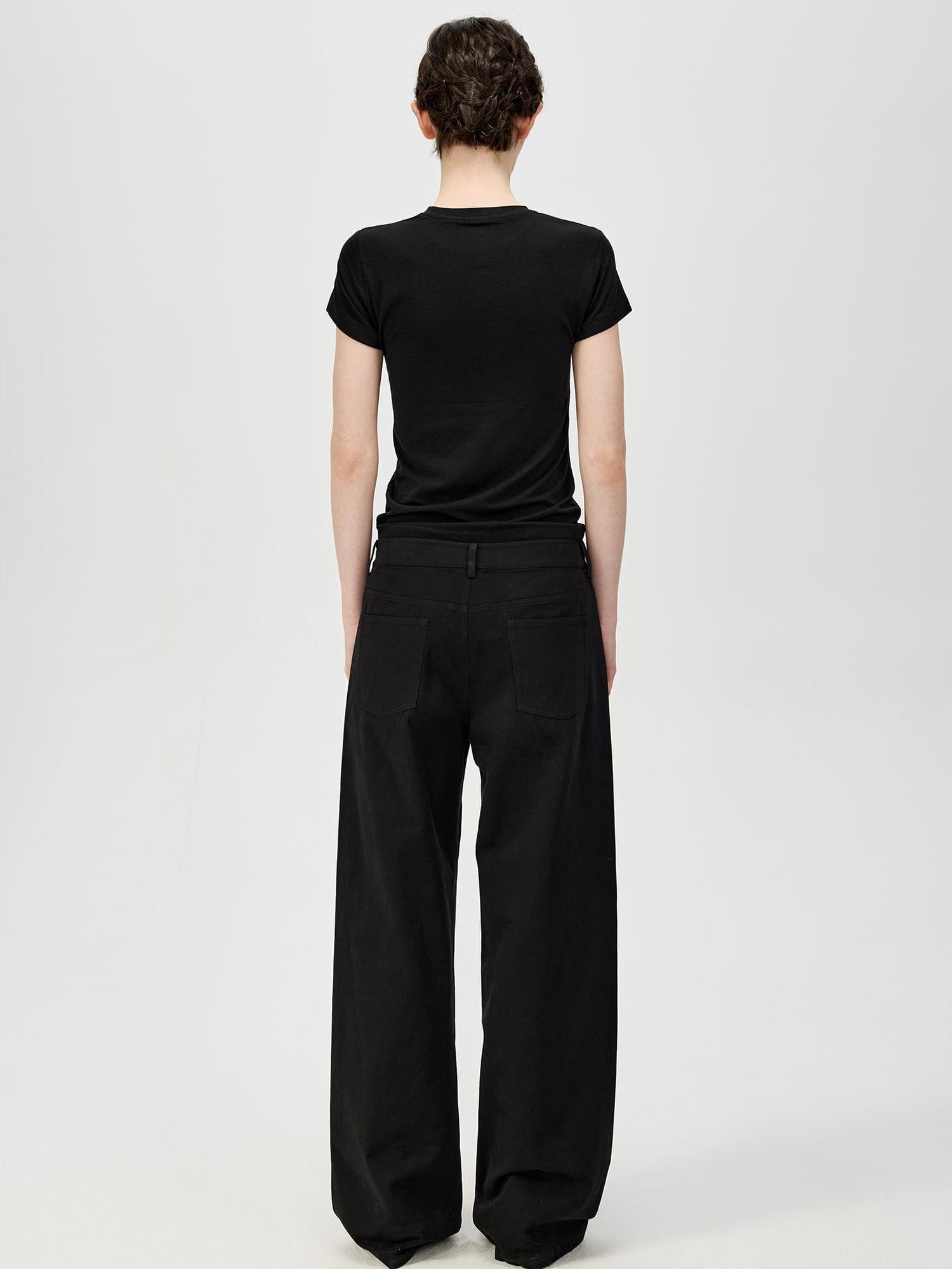 Northbutsouth Classic Round Neck Slim Fit Multi Color Basic T-shirt